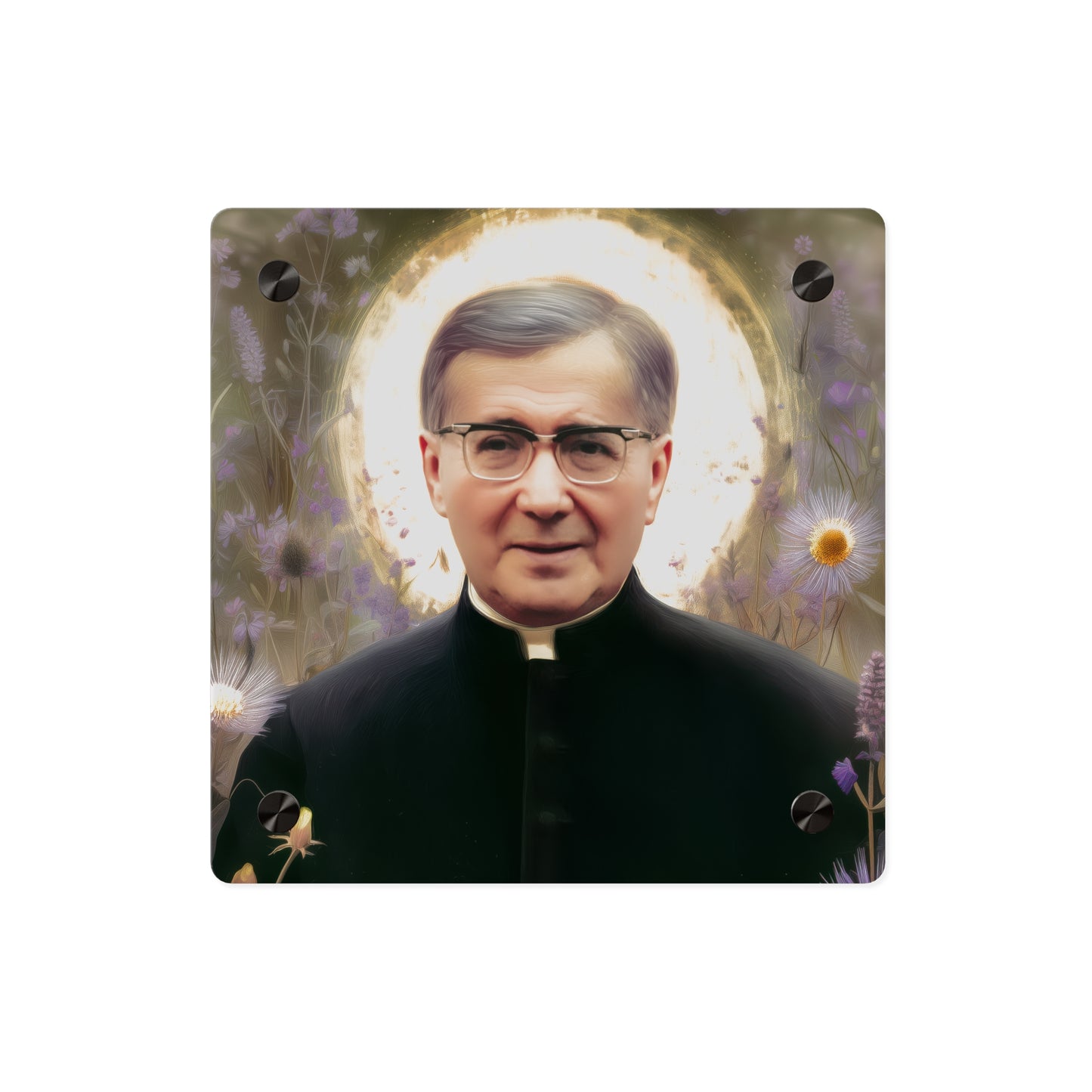 Saint Josemaría Escrivá de Balaguer Acrylic Wall Art Panel - Ready to Hang Acrylic Print - Catholic Saint Art