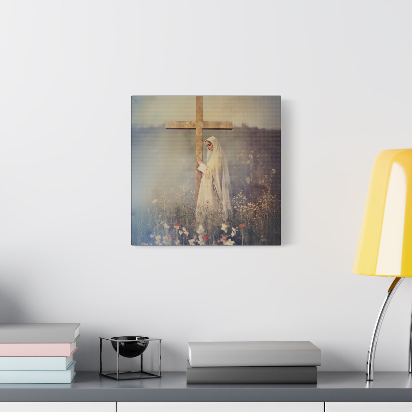 The Feast of the Exaltation of the Holy Cross - Multiple Sizes - Catholic Home art - Museum Wrapped Canvas - Sanctified Souls Print