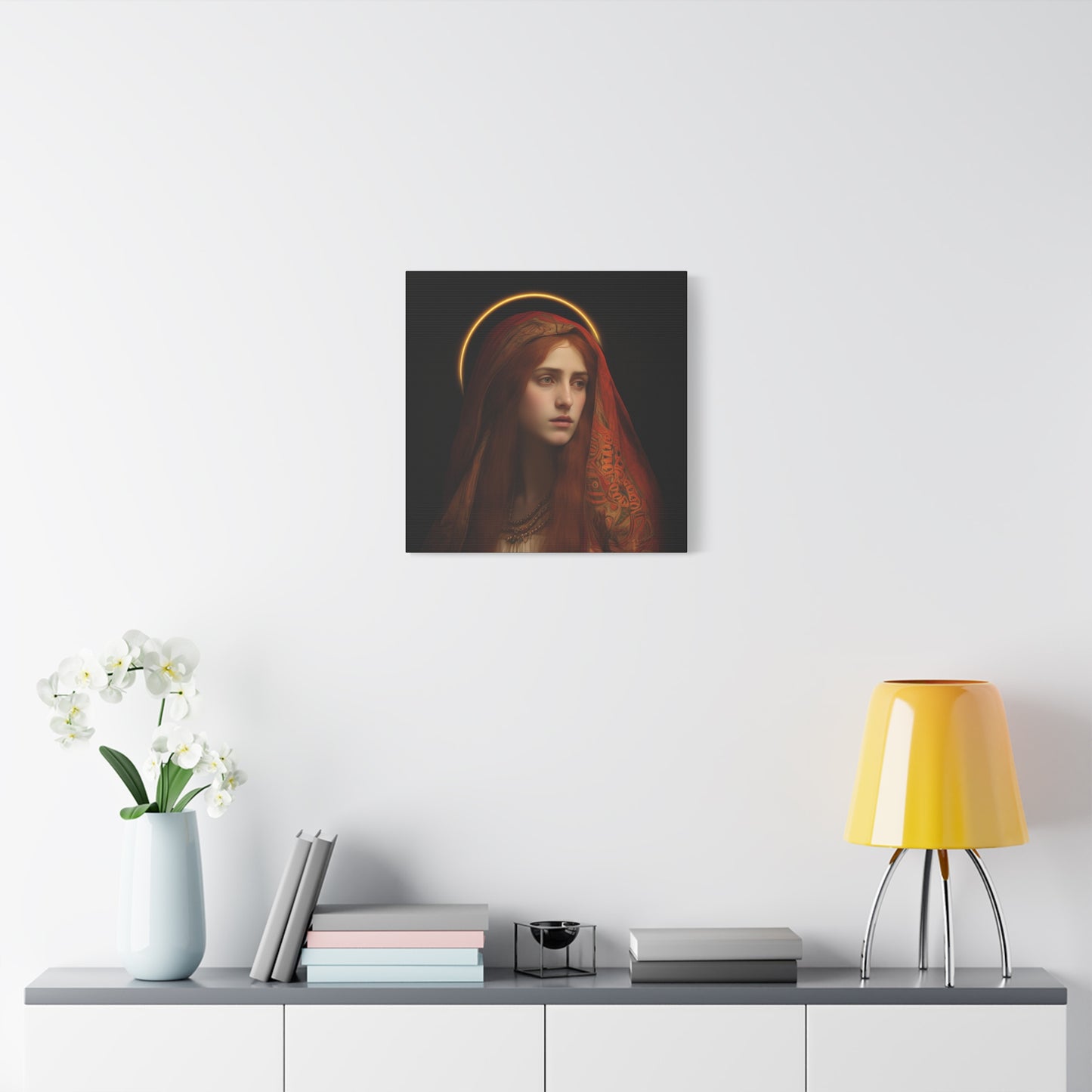 The Beloved Disciple - Mary Magdalene's Devotion - Museum Wrapped Canvas - Sanctified Souls Print - Religious Art for your Home