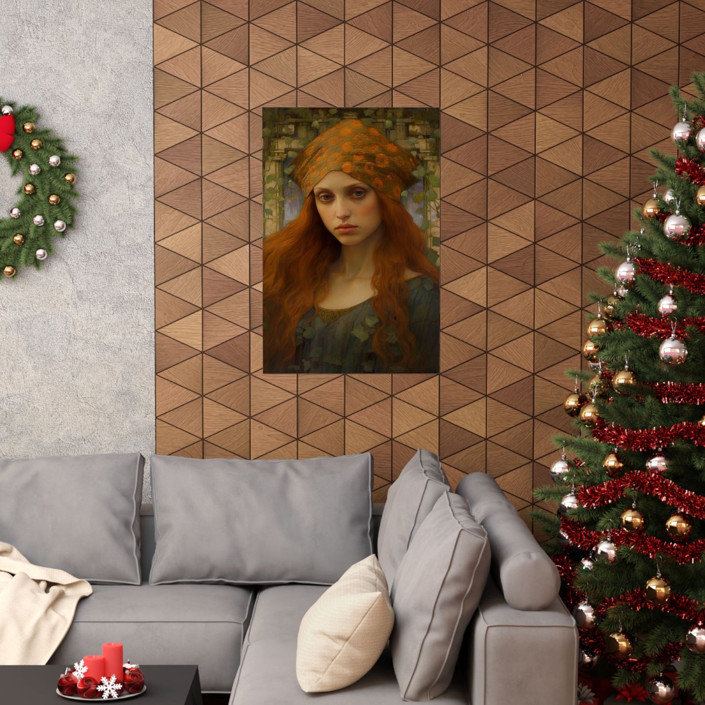 Gaze of Devotion : Mary Magdalene Print - Sanctified Souls Print - Multiple Sizes - Premium Matte Vertical Posters