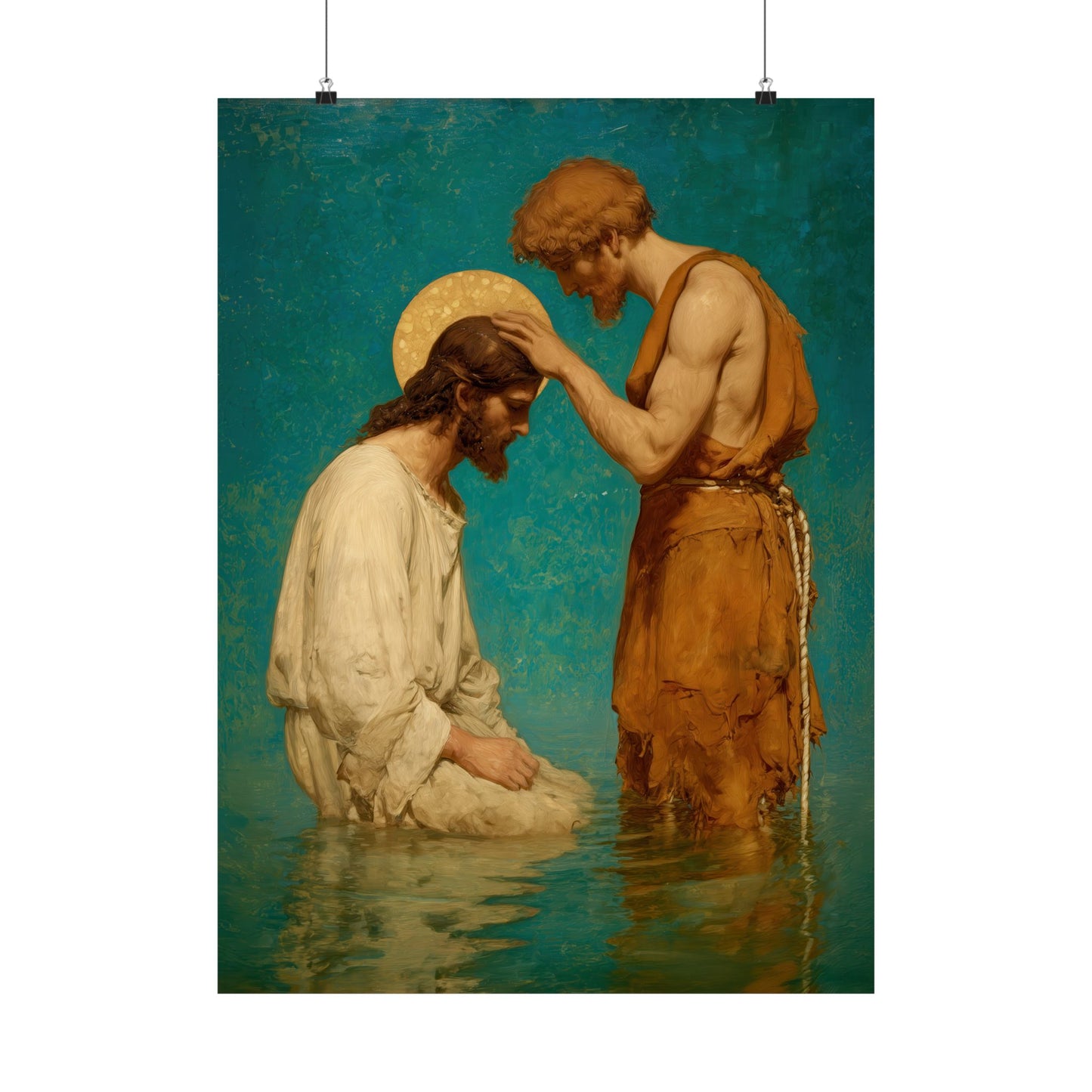Saint John the Baptist, The Prophet and the Promise - Sanctified Souls Print - Multiple Sizes - Premium Matte Vertical Posters