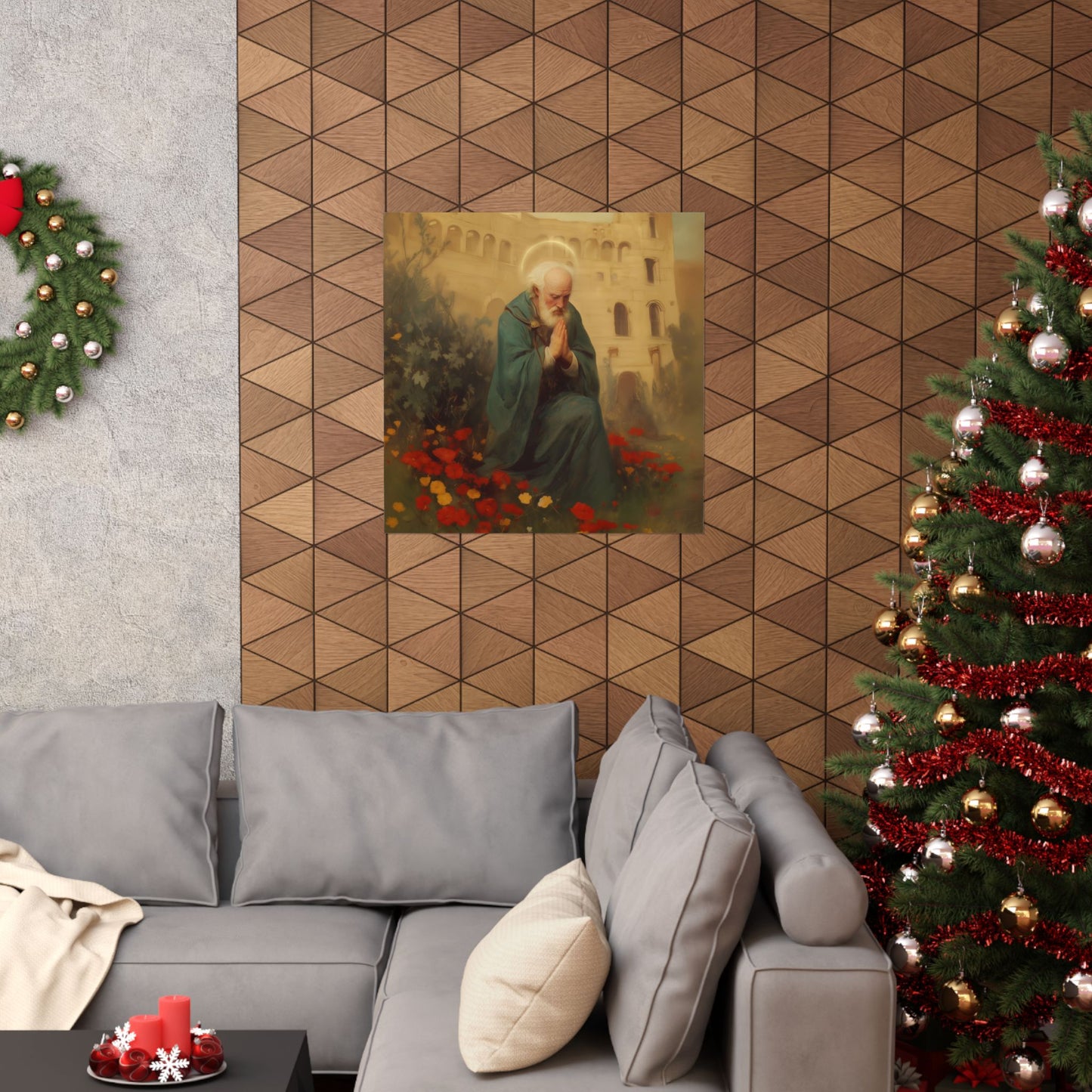 Saint Cyprian - Catholic Art - Multiple Sizes - Premium Posters - Catholic Art - Christian Home - Catholic Saint Art