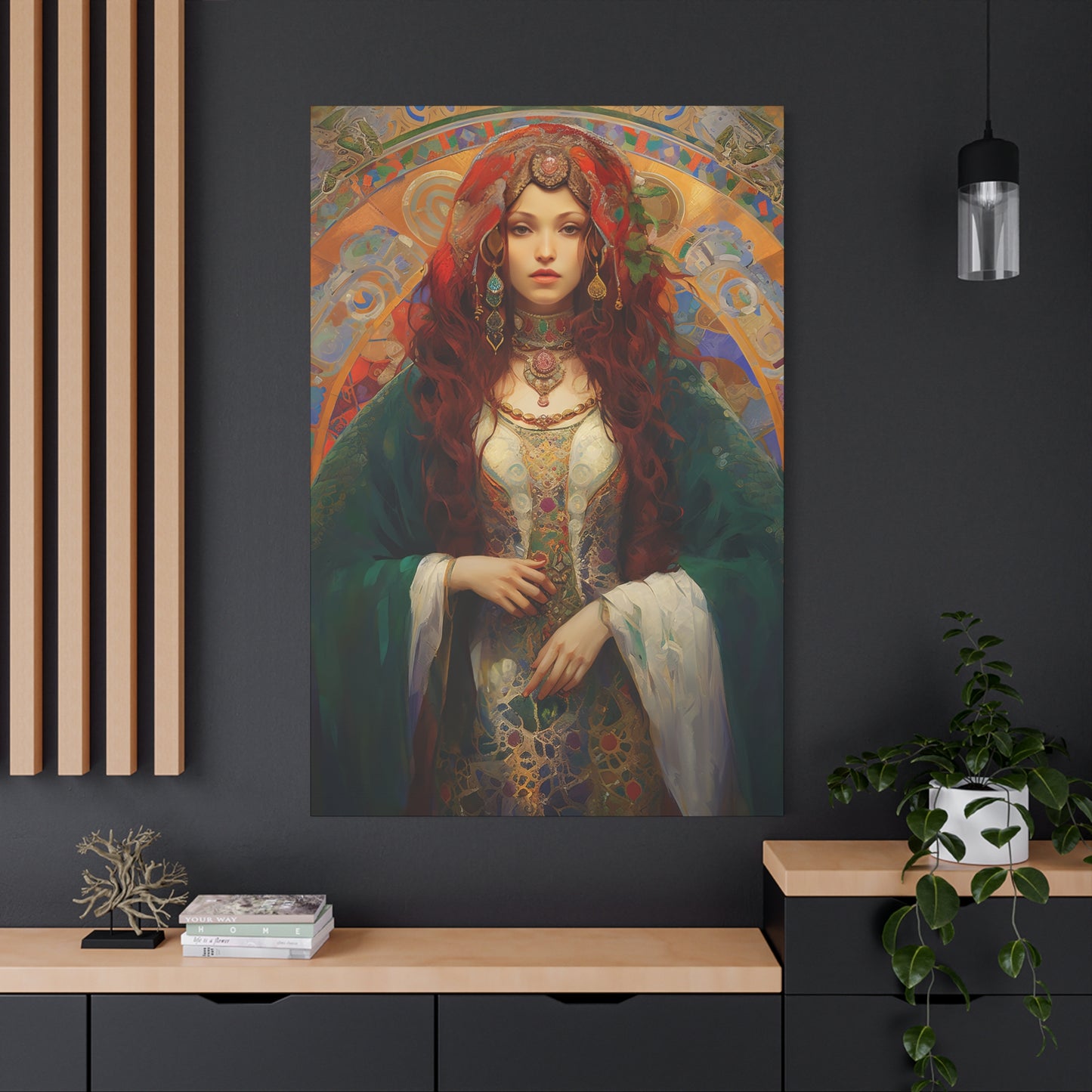 Saint Margaret of Antioch - Museum Wrapped Canvas - Sanctified Souls Print
