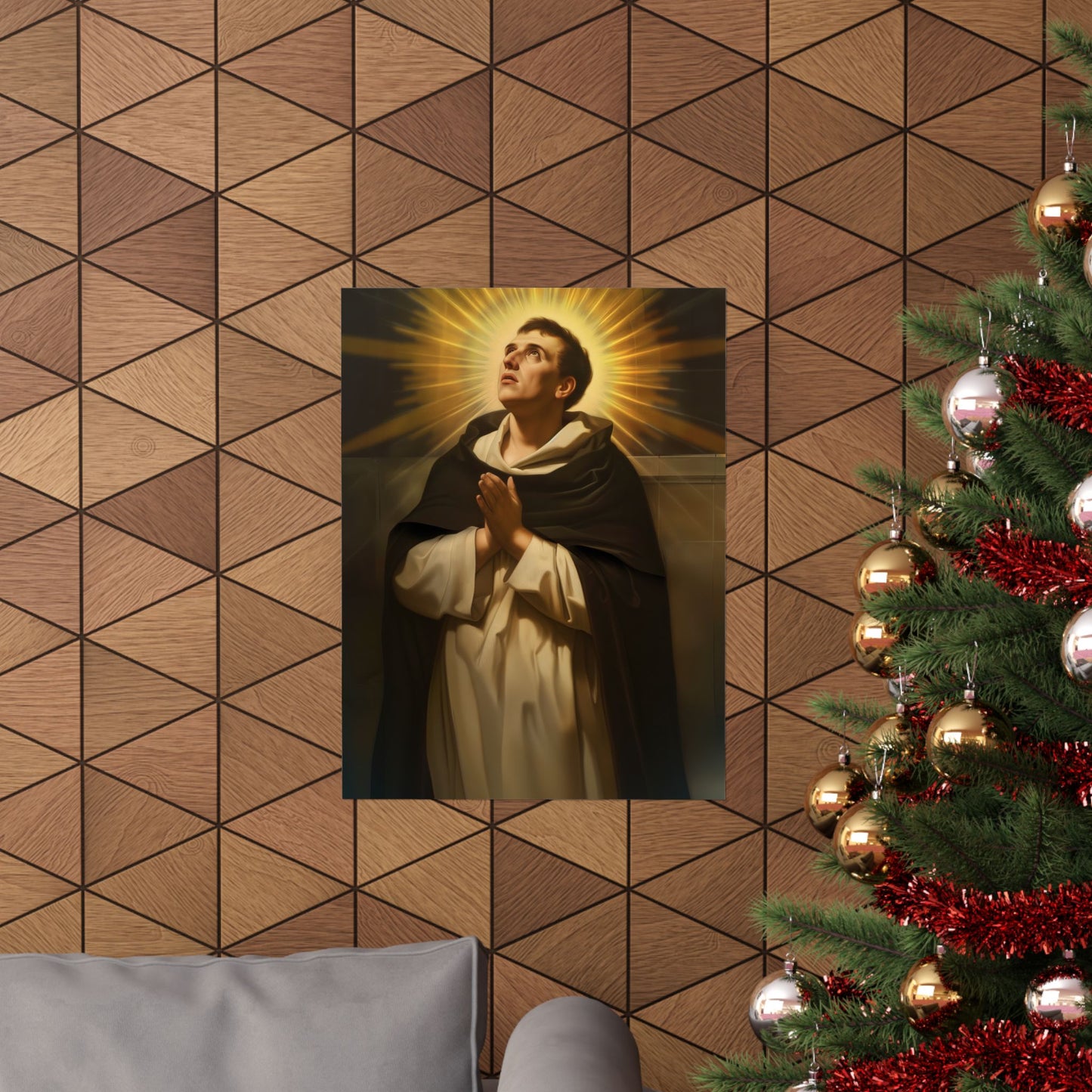 Saint Thomas Aquinas - Sanctified Souls Print - Multiple Sizes - Premium Matte Vertical Posters