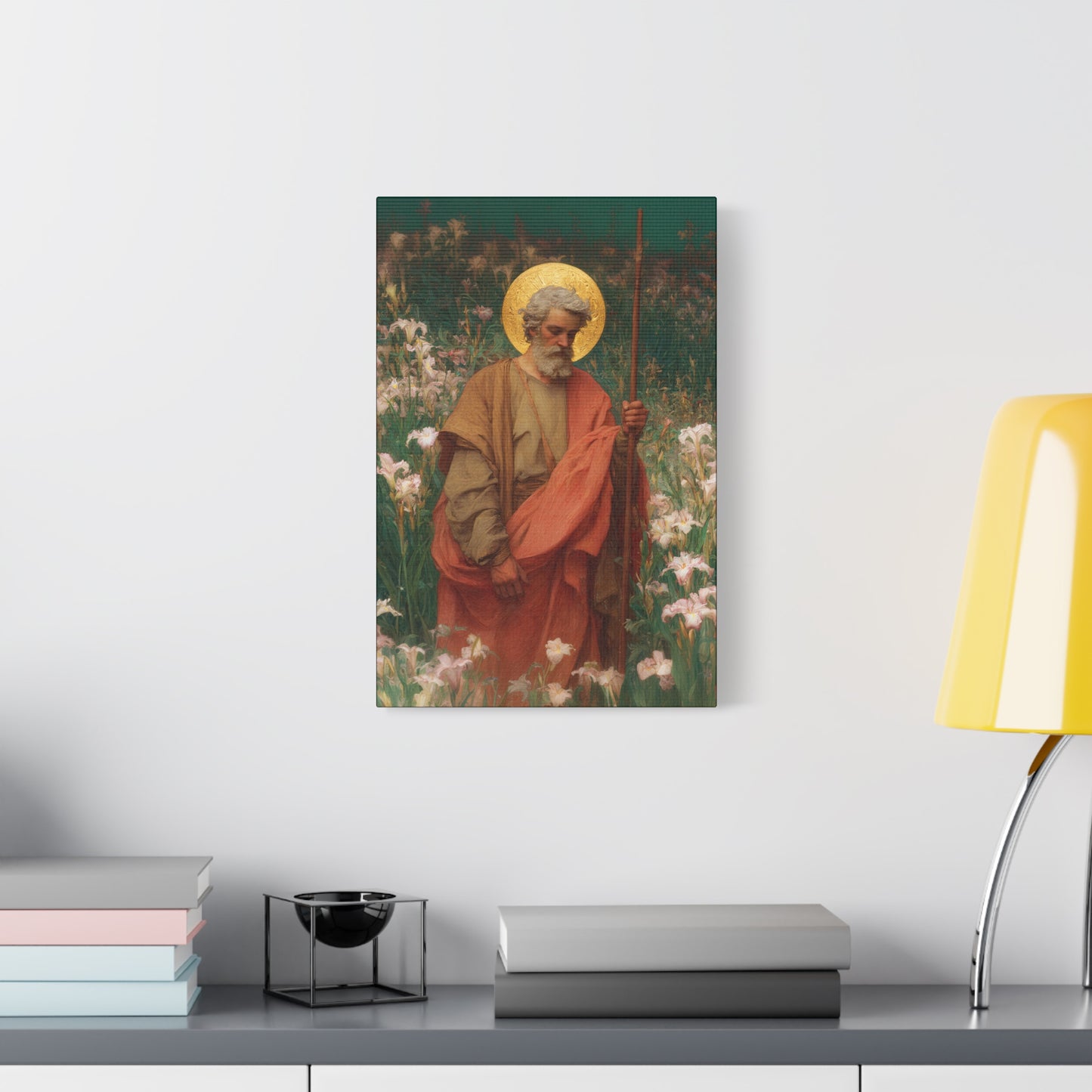 Saint James the Lesser - Museum Wrapped Canvas - Sanctified Souls Print - Religious Art for your Home - Catholic Patron Saint Art