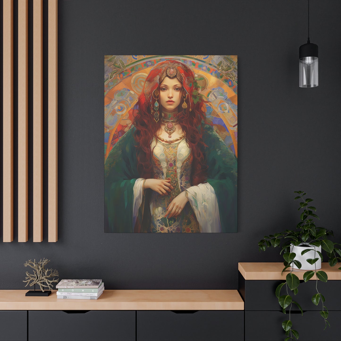 Saint Margaret of Antioch - Museum Wrapped Canvas - Sanctified Souls Print