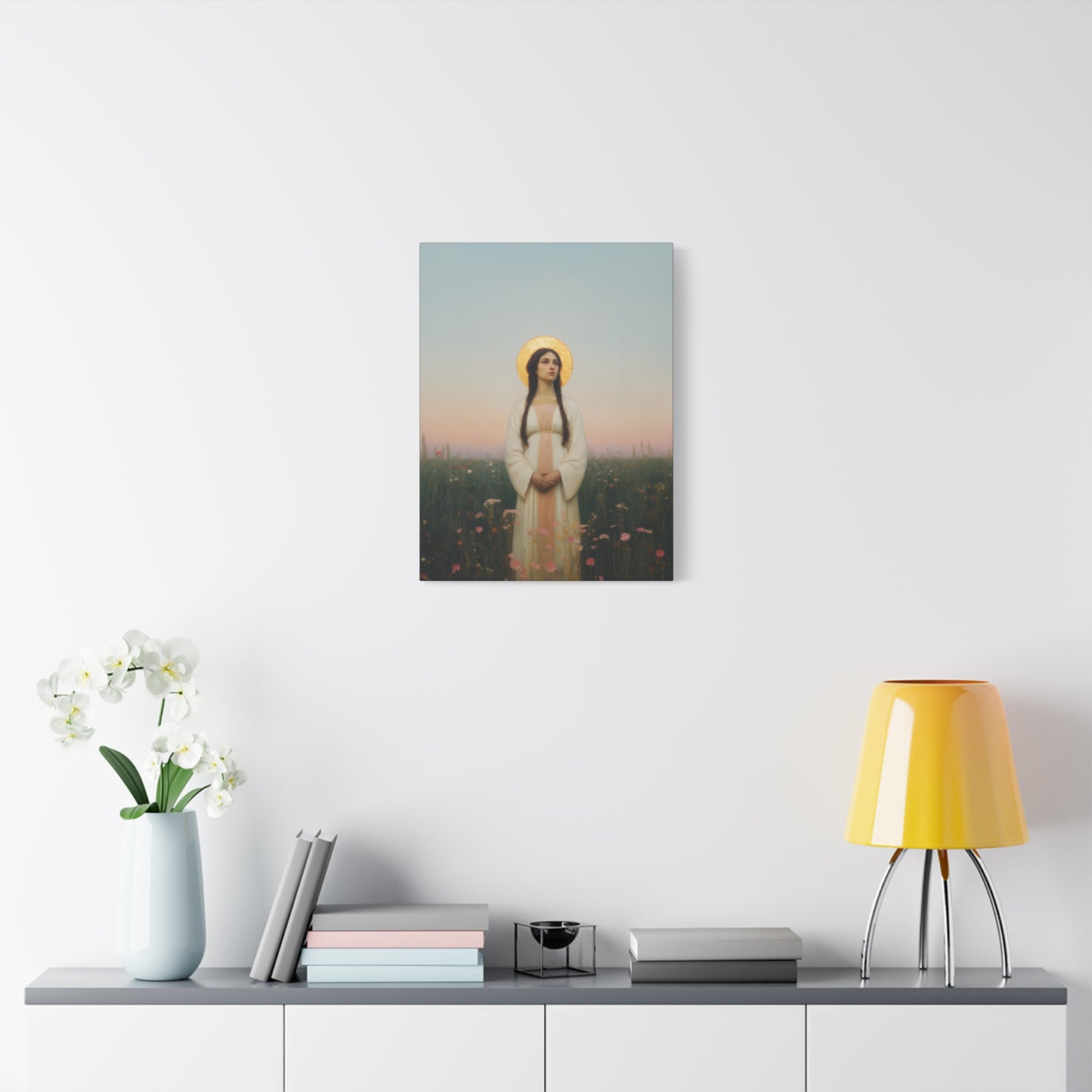 Saint Sabina- Museum Wrapped Canvas - Sanctified Souls Print - Religious Art for your Home - Catholic Patron Saint Art