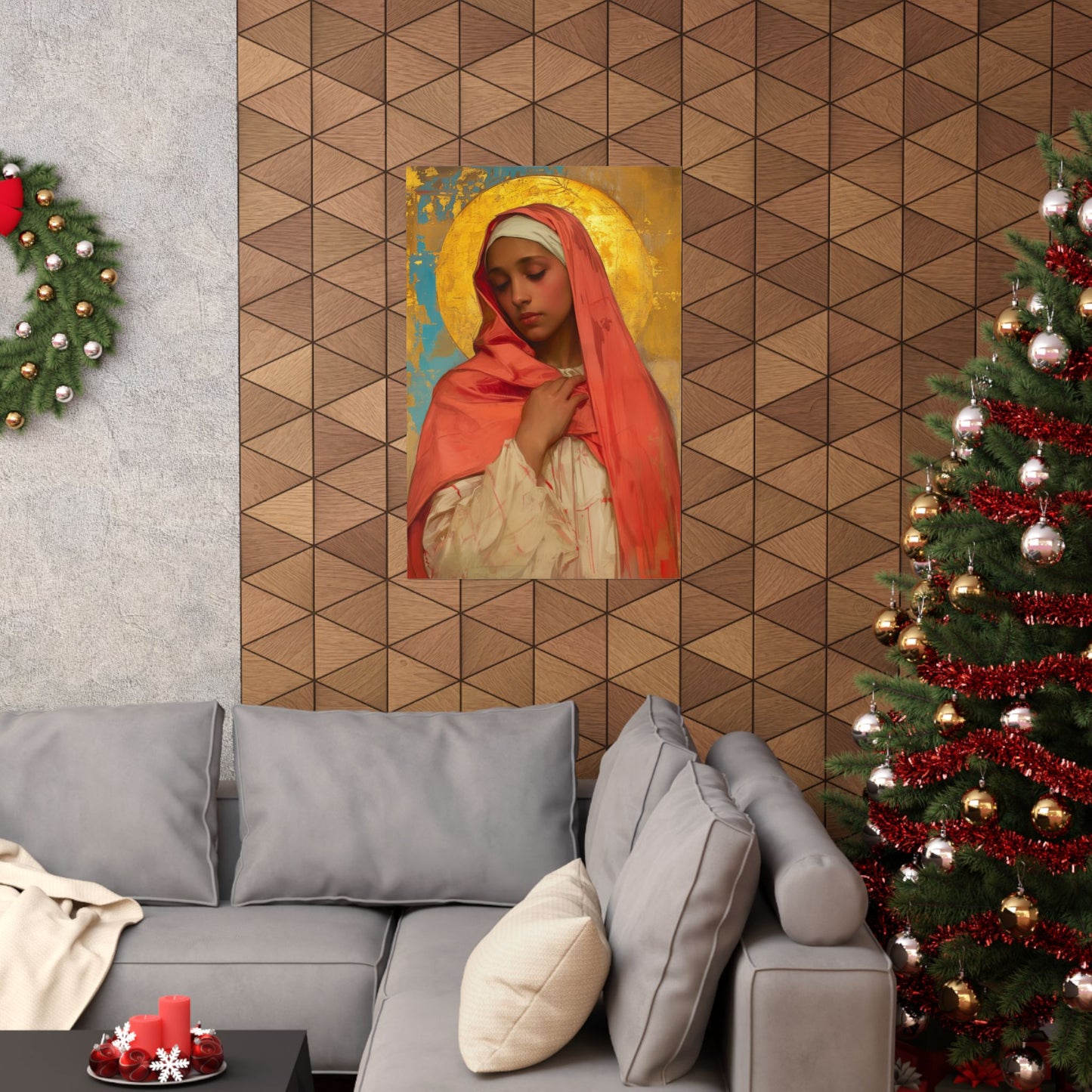 Saint Lea of Rome - Sanctified Souls Print - Multiple Sizes - Premium Matte Vertical Posters - Catholic Saint Art