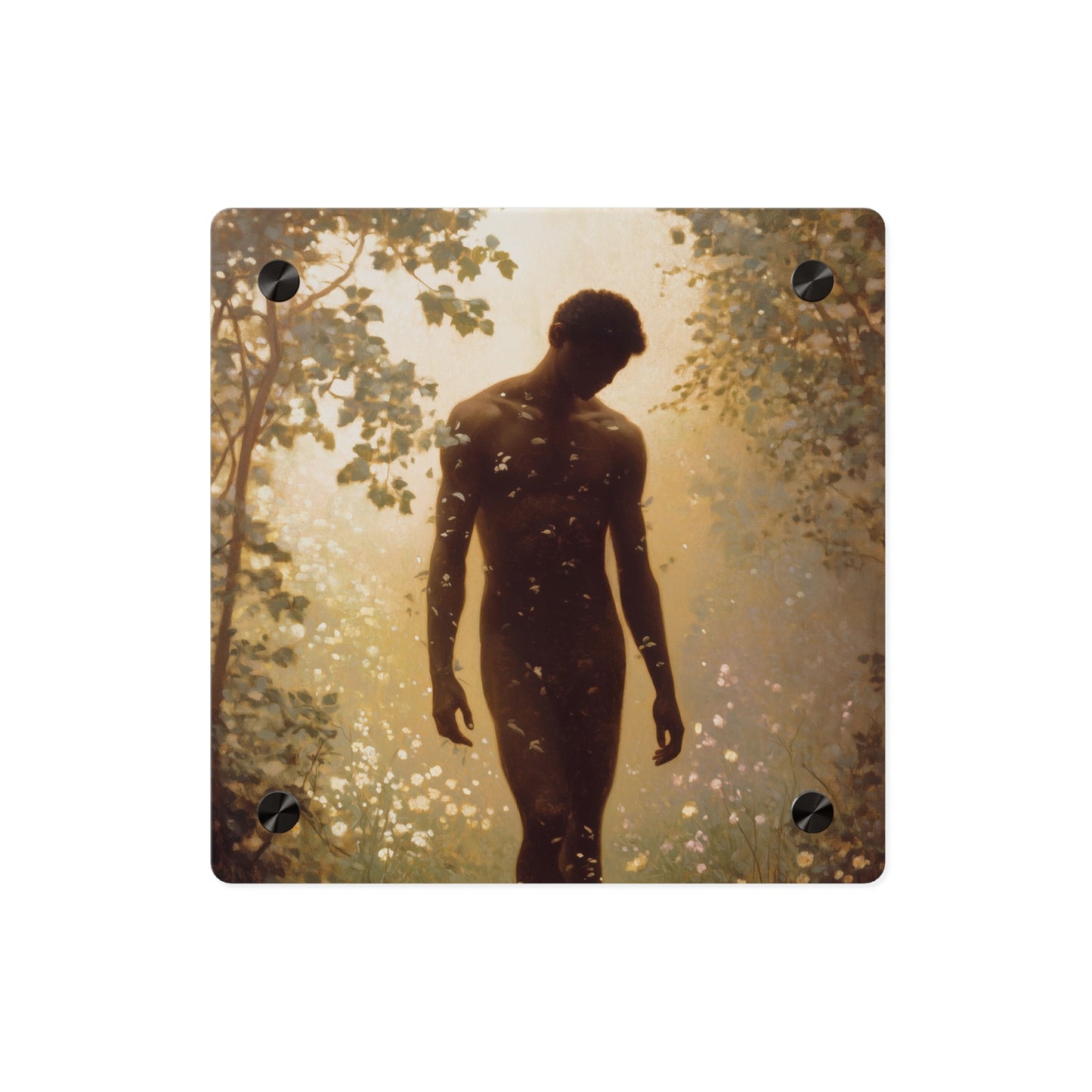 Saint Adam Wall Art Panel - Ready to Hang Acrylic Print - Catholic Saint Art - Patron Saint Print - No Frame needed