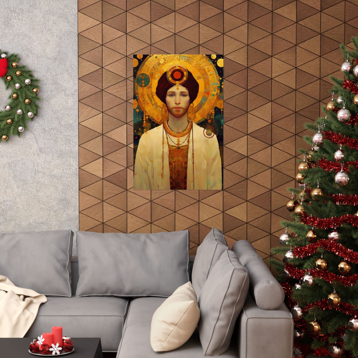 Saint Abdiesus - Sanctified Souls Print - Multiple Sizes - Premium Matte Vertical Posters