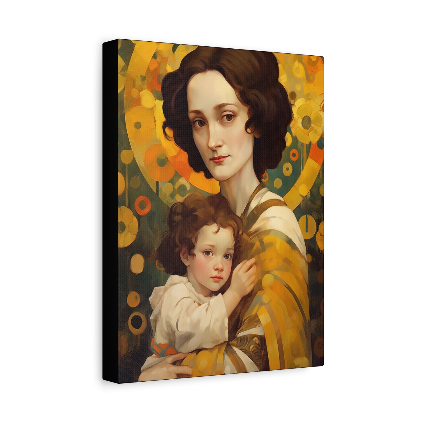 Saint Gianna Beretta Molla - Gallery Wrapped Canvas - Sanctified Souls Print - Religious Art for your Home