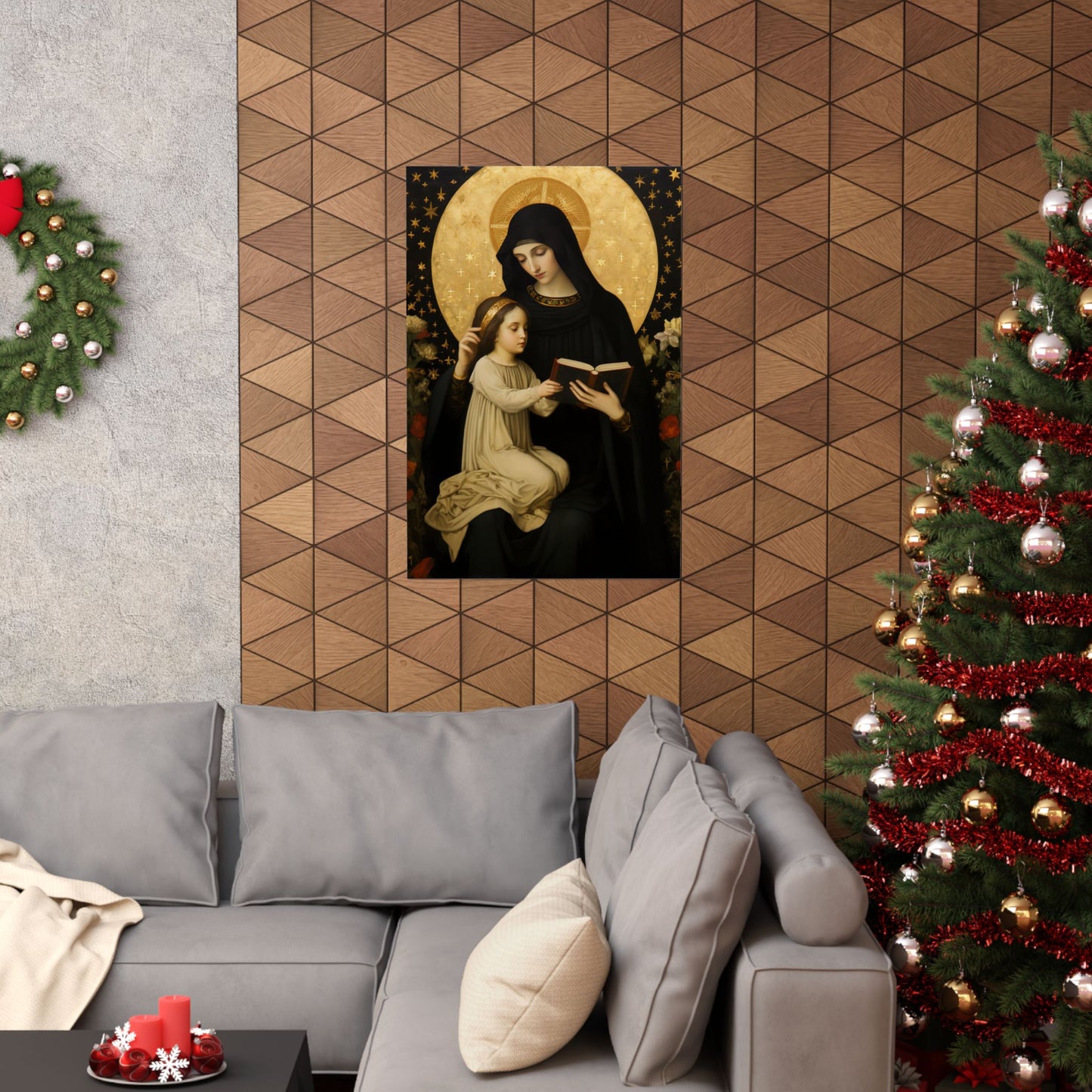 Saint Marcellina - Sanctified Souls Print - Multiple Sizes - Premium Matte Vertical Posters