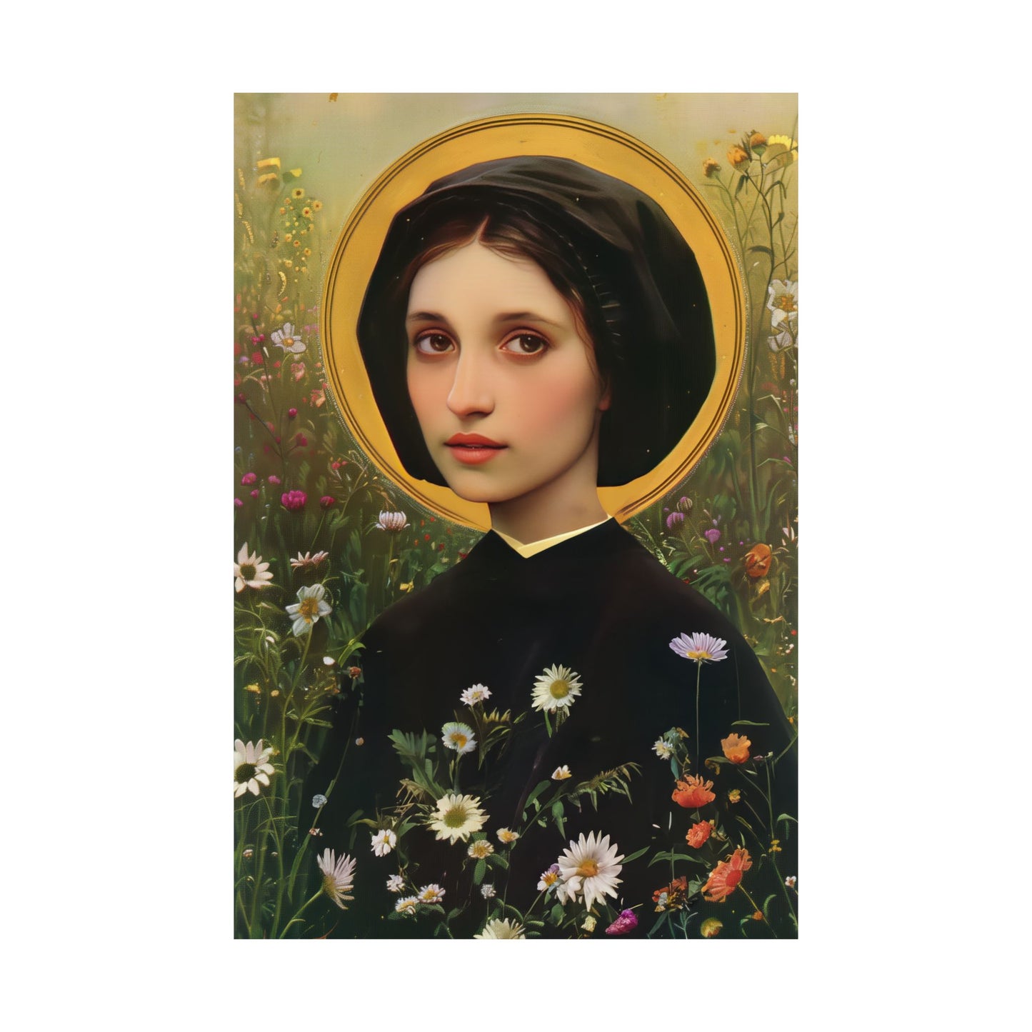Saint Vincenza Gerosa Poster Print - Sanctified Souls Print - Multiple Sizes - Premium Posters - Catholic Art for your home