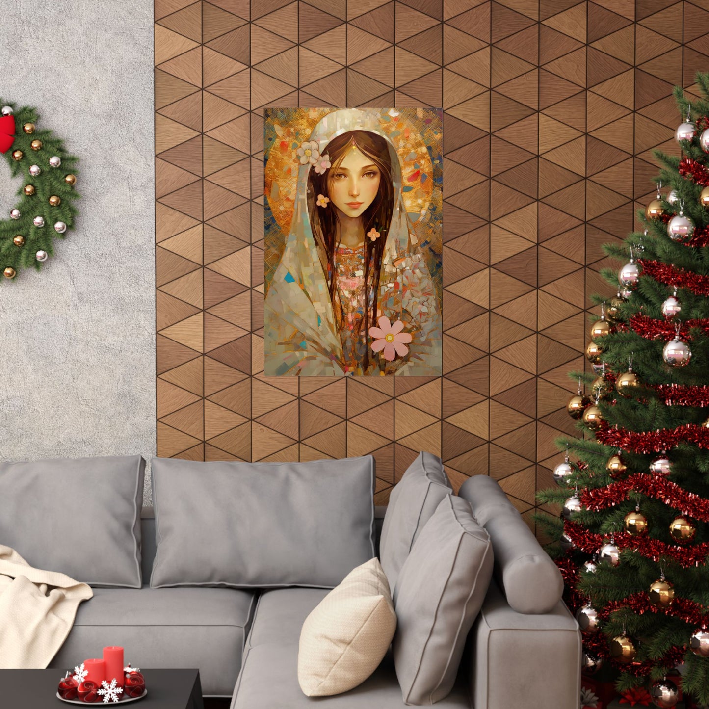 Saint Maria Goretti - Sanctified Souls Print - Multiple Sizes - Premium Matte Vertical Posters