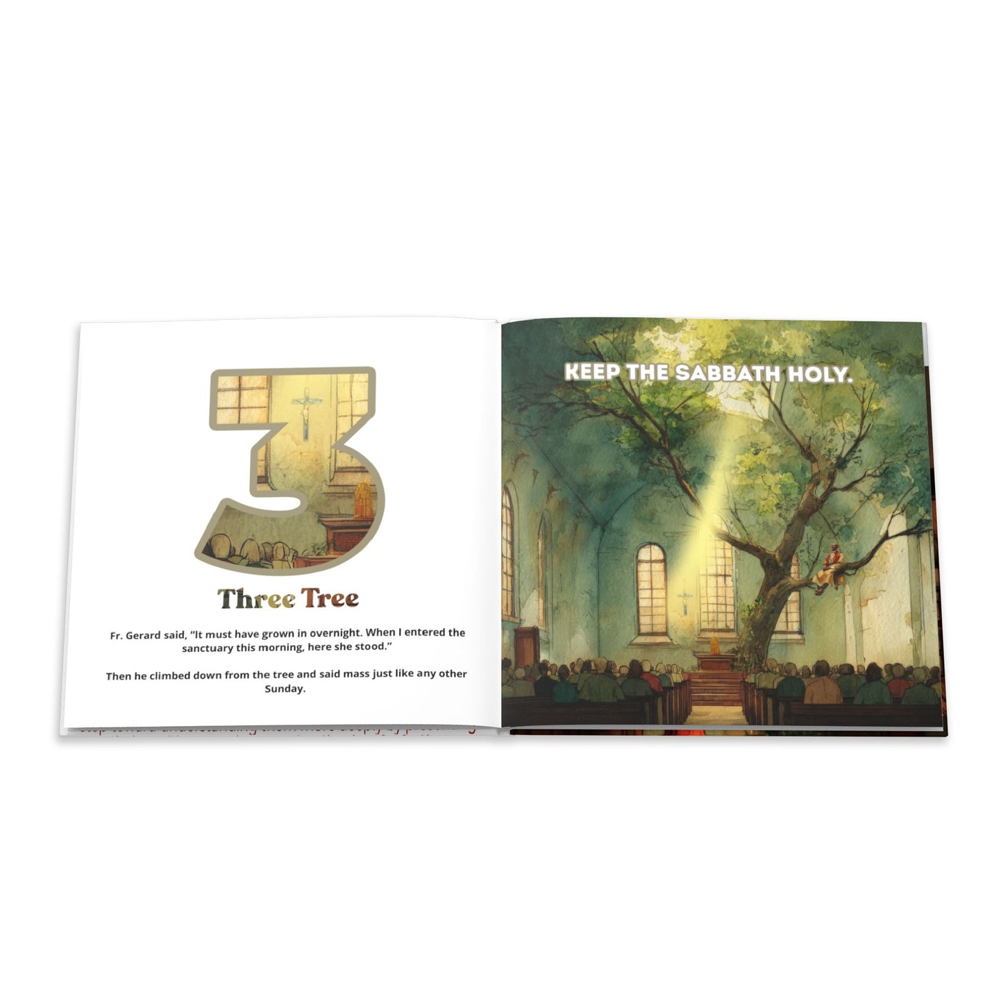 The 8 Plate (Hardcover) Ten Commandments Book | Catholic Memory Book for Kids | Bible Mnemonics for Children | Christian Kids Book