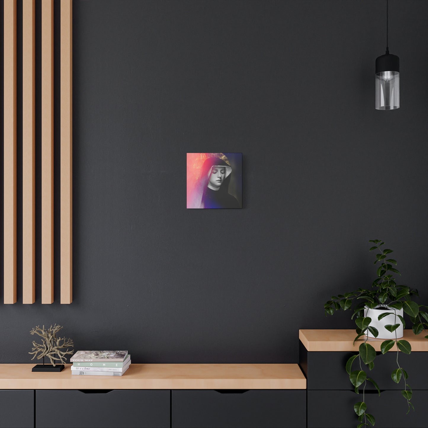 Saint Faustina Kowalska - Museum Wrapped Canvas - Sanctified Souls Print - Religious Art for your Home