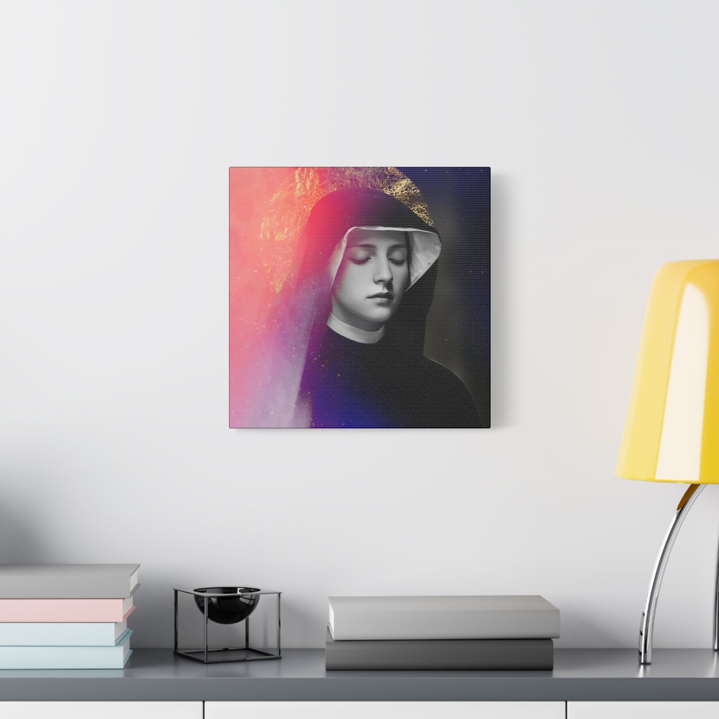 Saint Faustina Kowalska - Museum Wrapped Canvas - Sanctified Souls Print - Religious Art for your Home