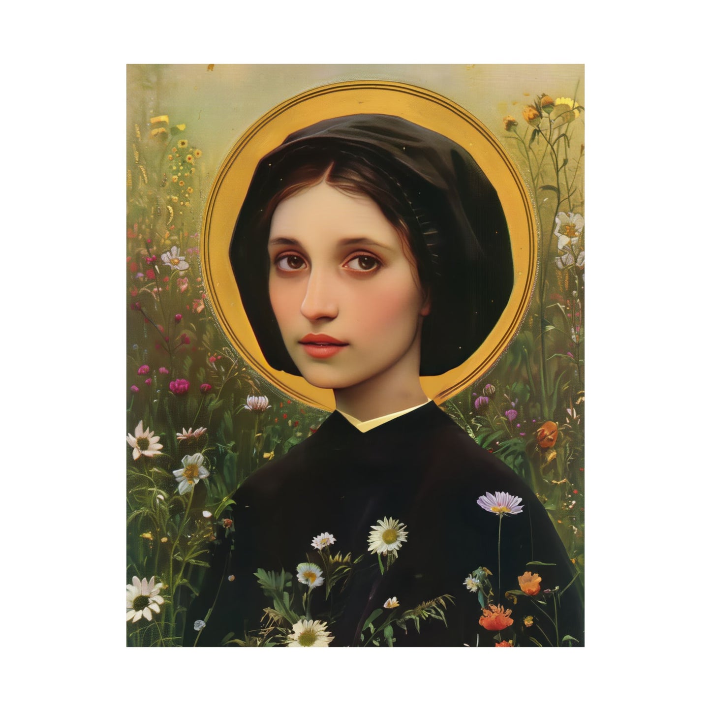 Saint Vincenza Gerosa Poster Print - Sanctified Souls Print - Multiple Sizes - Premium Posters - Catholic Art for your home