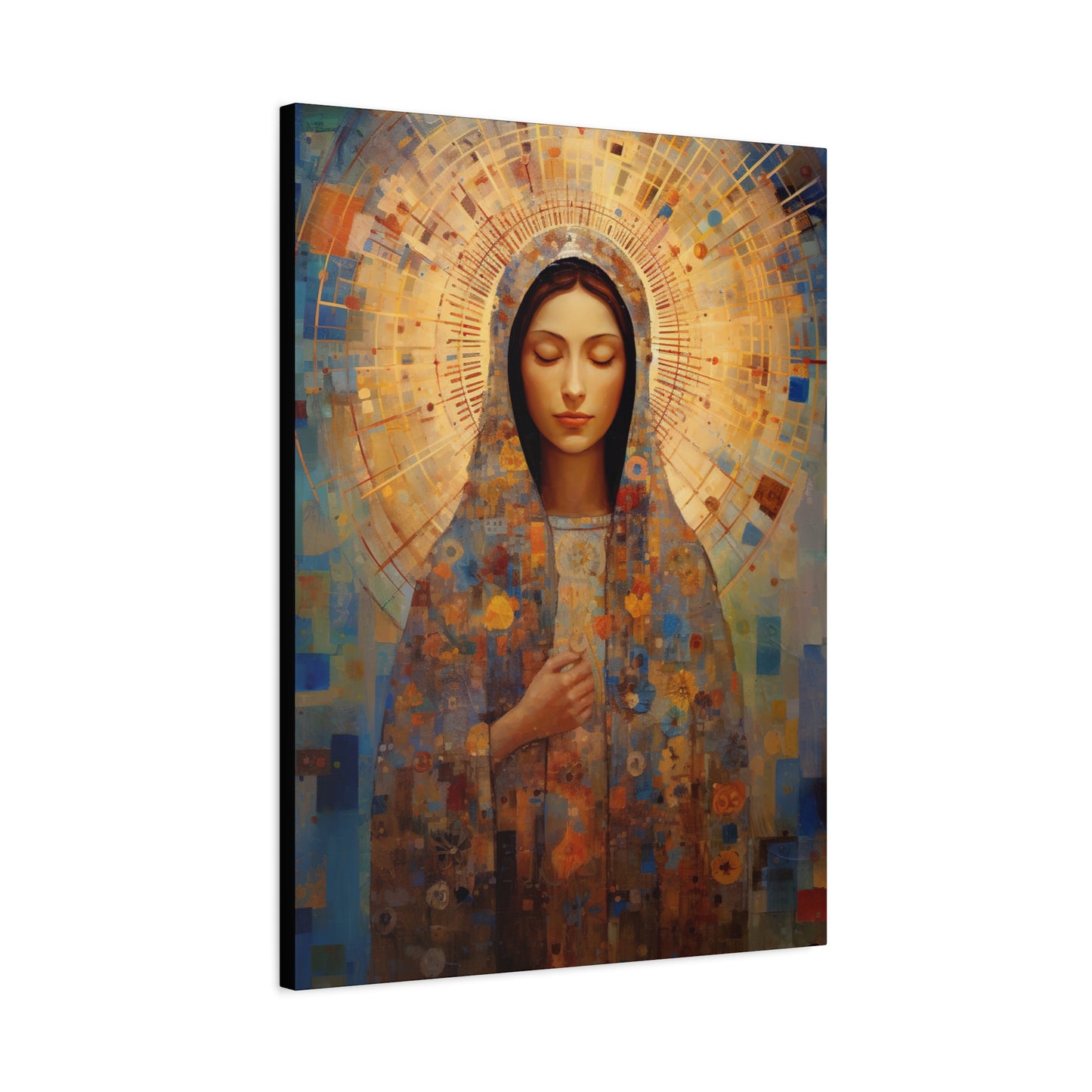 The Virgin of the Americas : Our Lady of Guadalupe Museum Wrapped Canvas Print - Multiple Sizes - Catholic Home art