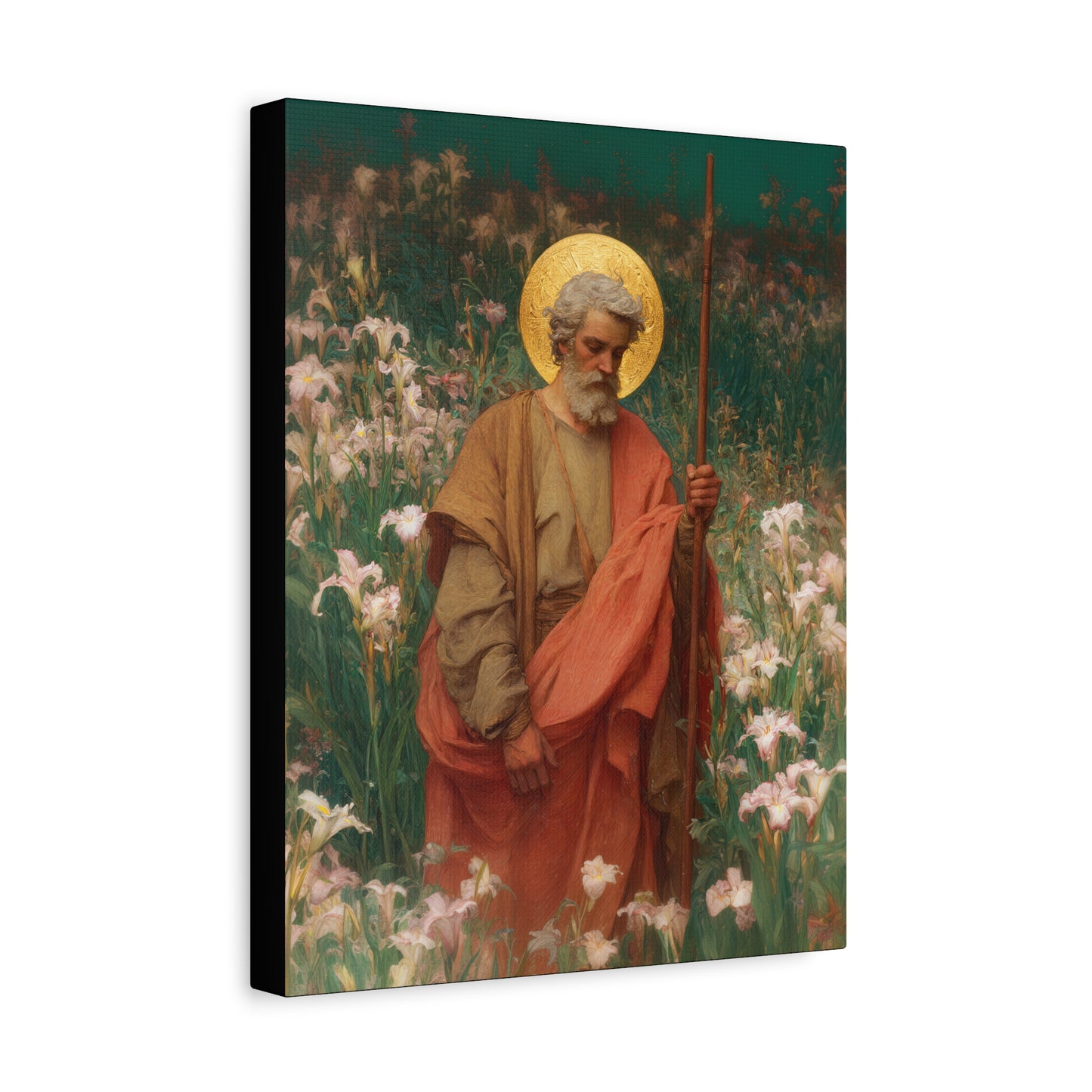 Saint James the Lesser - Museum Wrapped Canvas - Sanctified Souls Print - Religious Art for your Home - Catholic Patron Saint Art