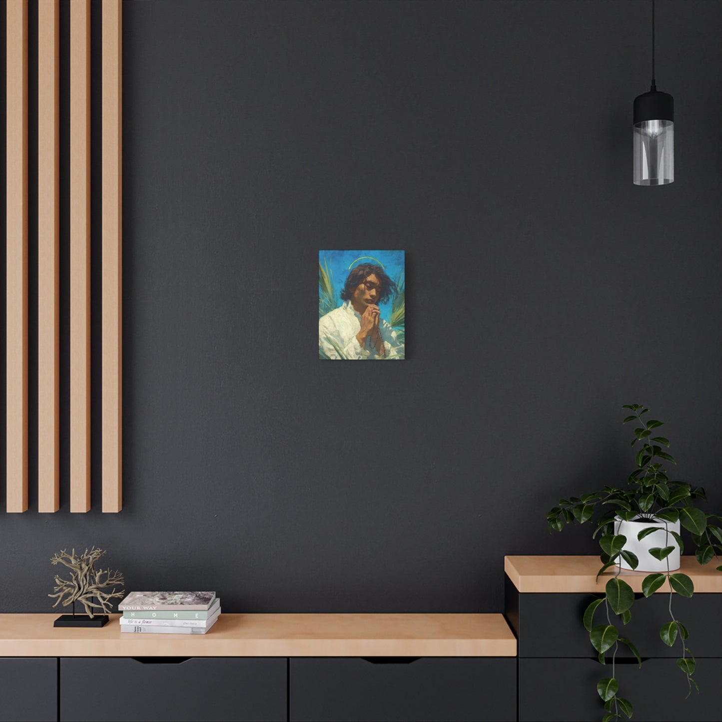 Saint Lorenzo Ruiz - Multiple Sizes - Catholic Home art - Museum Wrapped Canvas - Sanctified Souls Print - Catholic Martyr Art