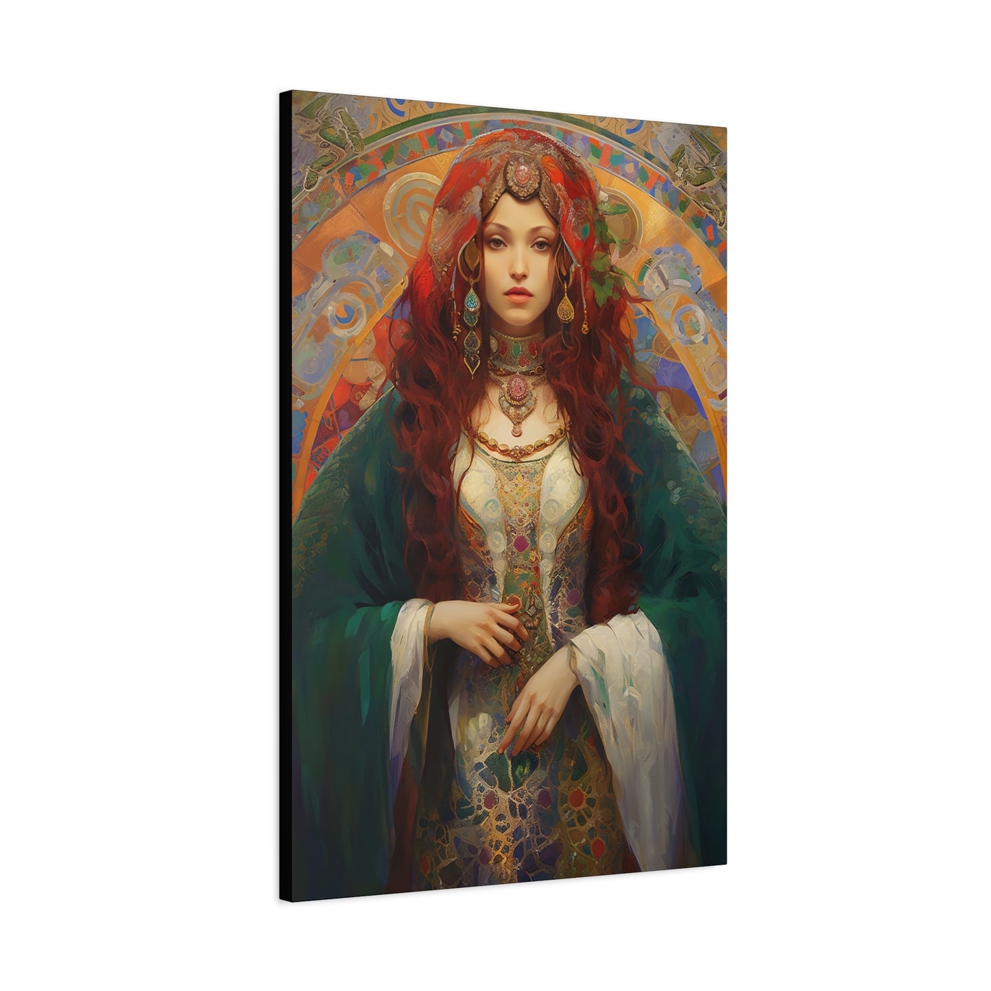 Saint Margaret of Antioch - Museum Wrapped Canvas - Sanctified Souls Print
