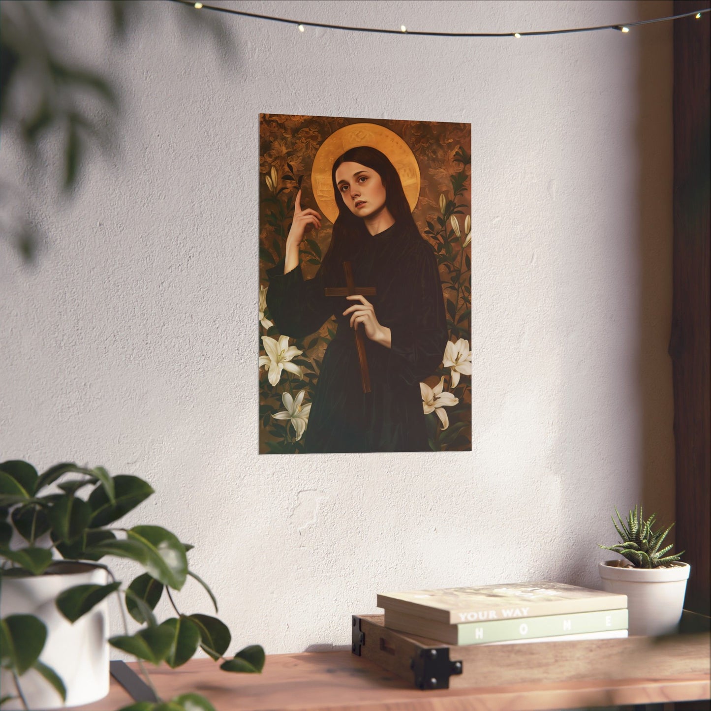 Saint Clelia Barbieri - Sanctified Souls Print - Multiple Sizes - Premium Posters - Catholic Art - Christian painting