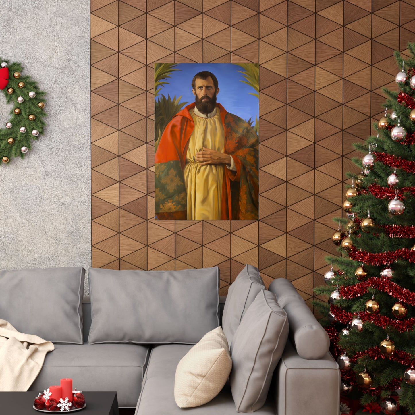 Saint Thomas the Apostle - Sanctified Souls Print - Multiple Sizes - Premium Matte Vertical Posters