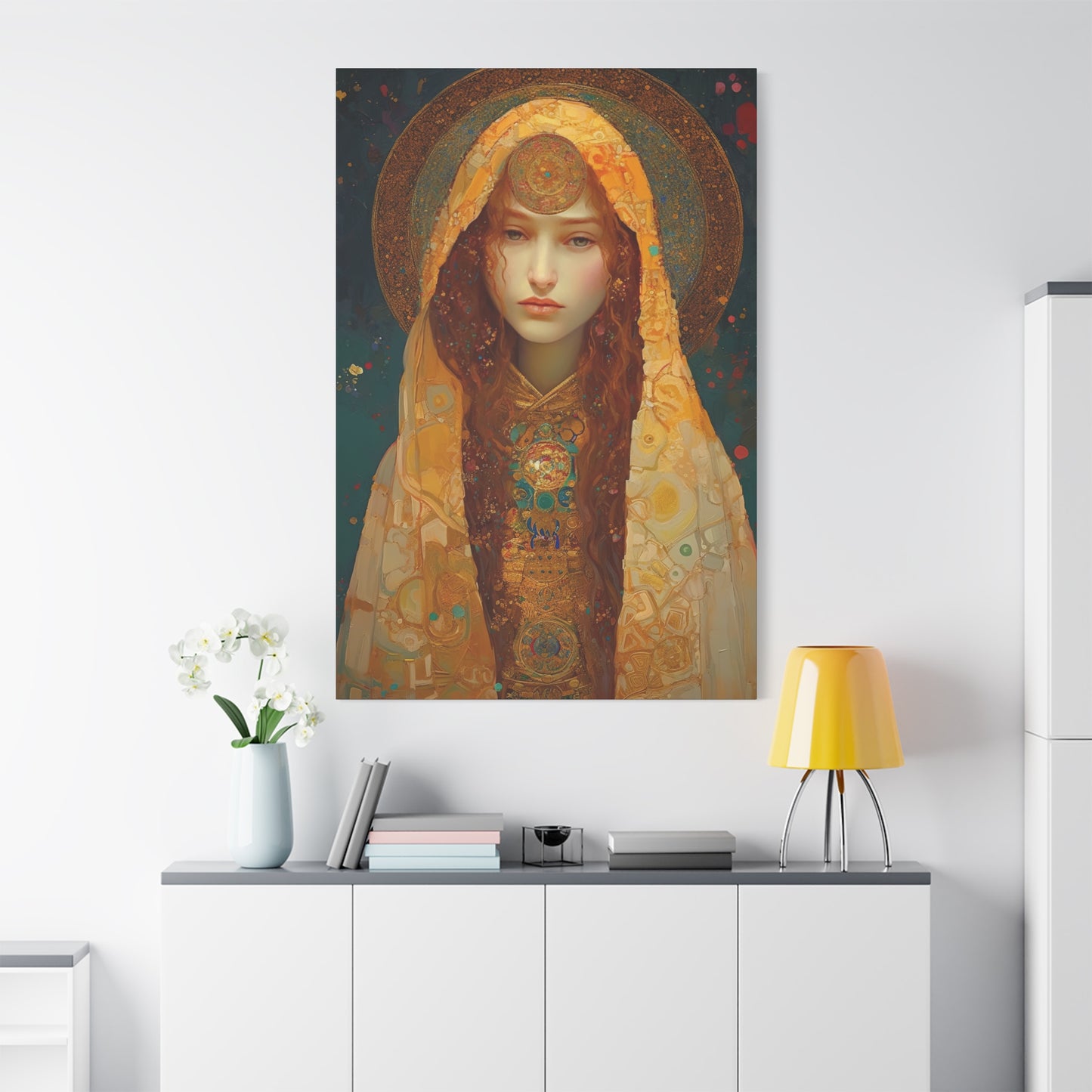 Saint Mary Magdalene Canvas Print - Multiple Sizes - Catholic Home art - Museum Wrapped Canvas - Sanctified Souls Print