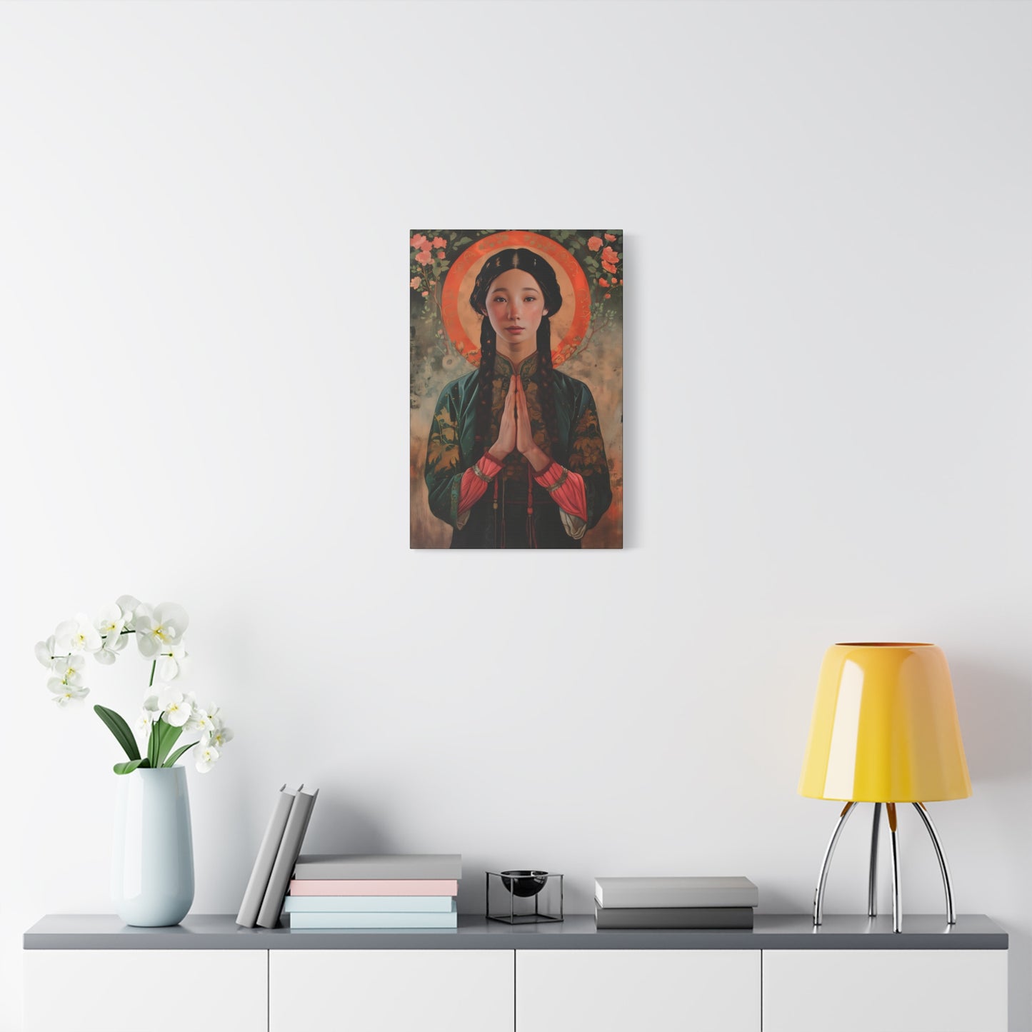 Saint Anna Wang - Museum Wrapped Canvas - Sanctified Souls Print - Art for your Home - Religious Art - Martyr of China