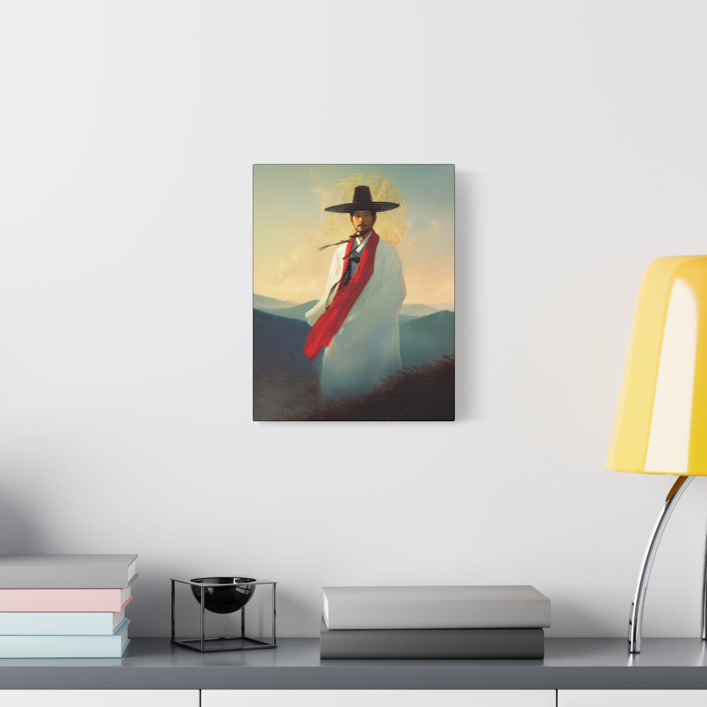 Saint Andrew Kim Taegon - Multiple Sizes - Catholic Home art - Museum Wrapped Canvas - Sanctified Souls Print - Martyr Saint