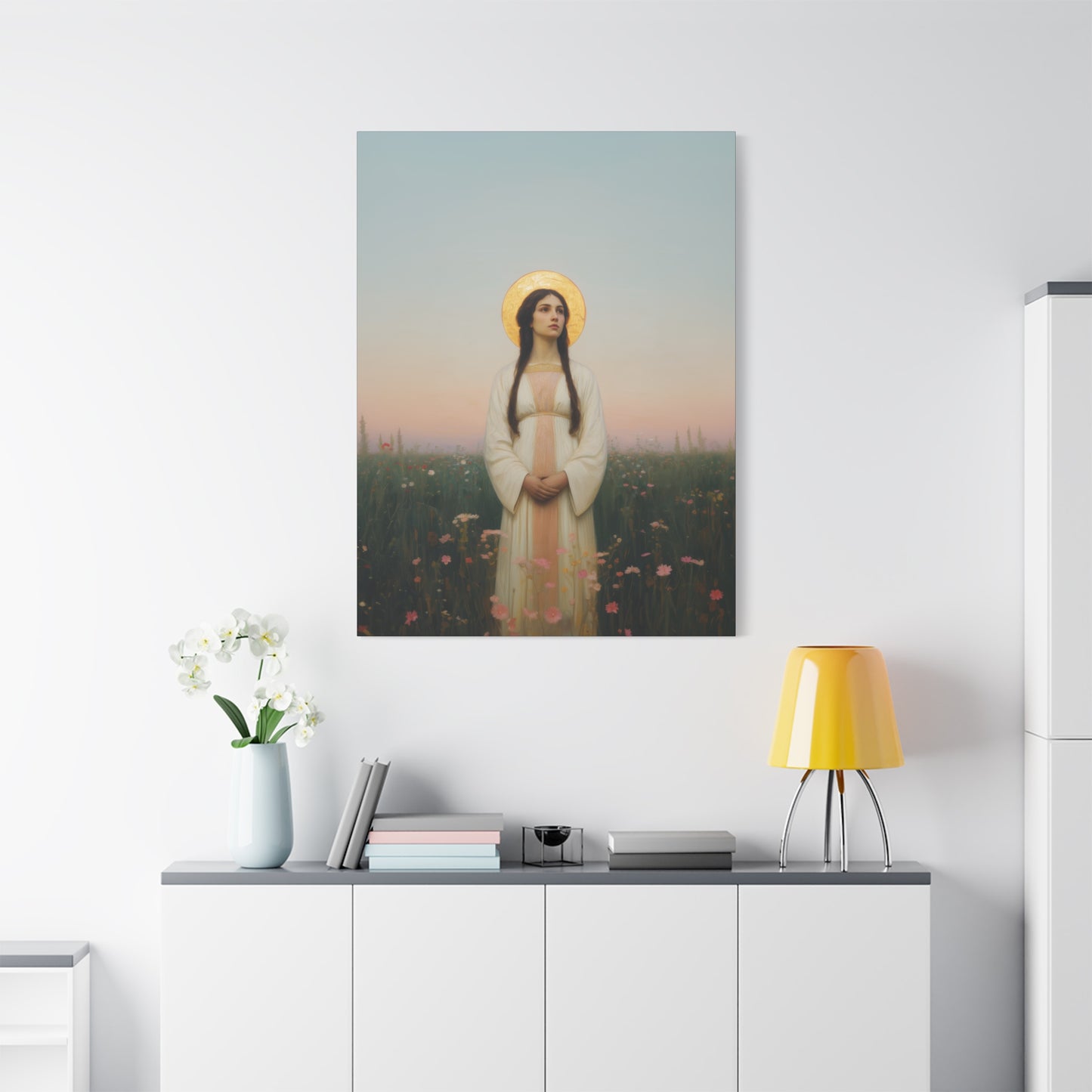 Saint Sabina- Museum Wrapped Canvas - Sanctified Souls Print - Religious Art for your Home - Catholic Patron Saint Art