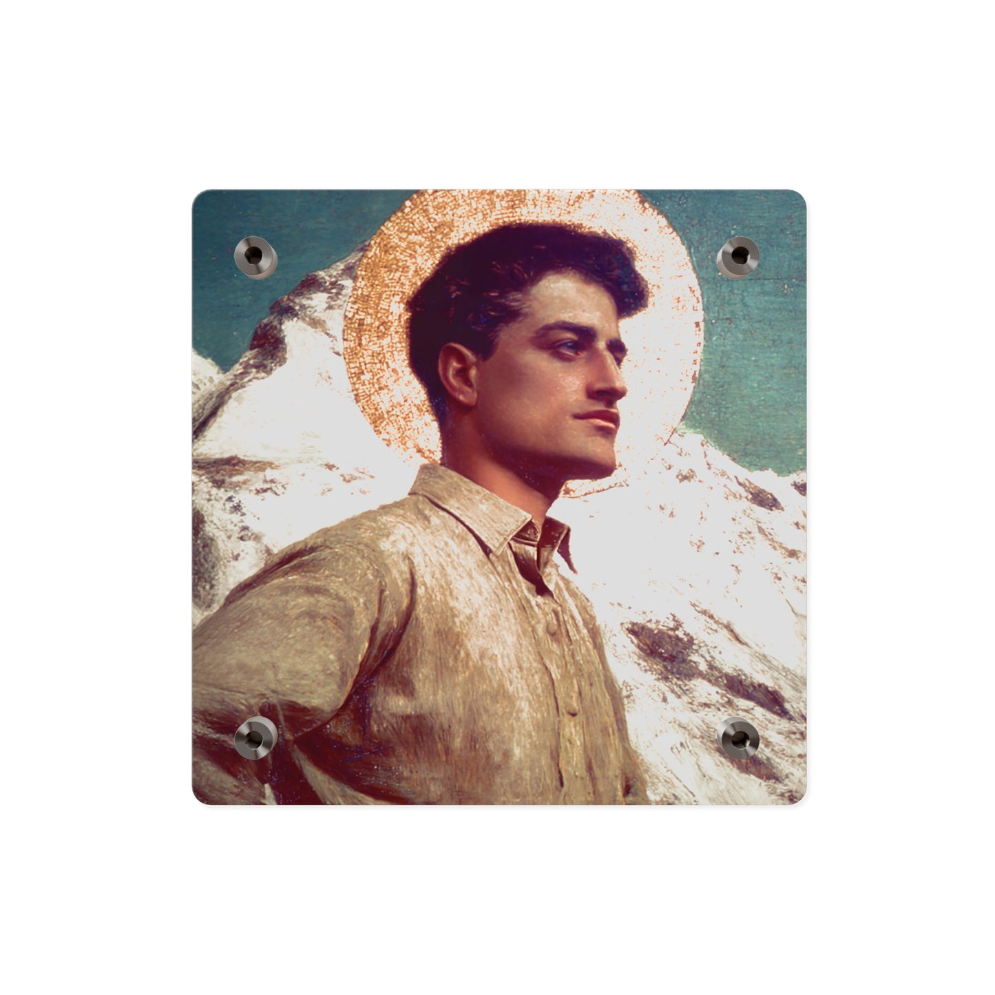 Saint Pier Giorgio Frassati Wall Art Panel - Ready to Hang Acrylic Print - Catholic Saint Art - Patron Saint Print - No Frame needed
