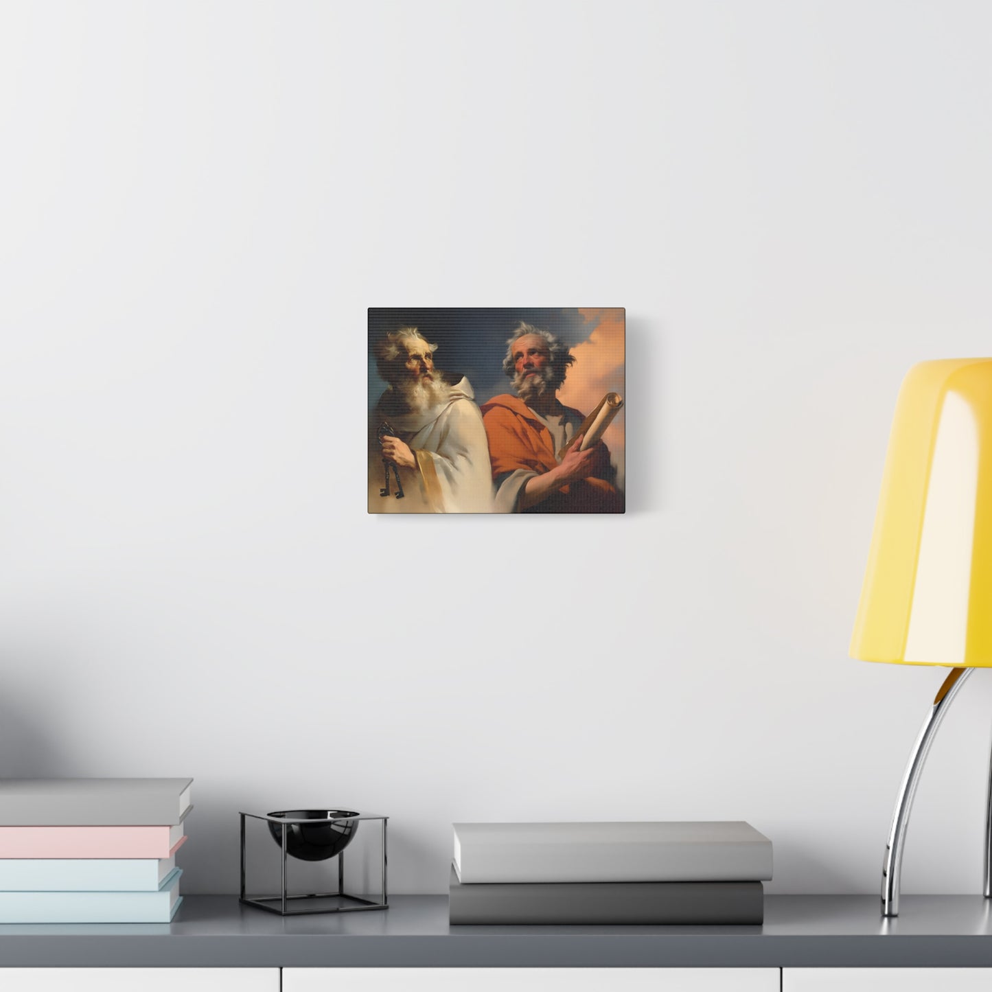 Saint Peter and Saint Paul - Museum Wrapped Canvas - Print - Religious Art for your Home - Christian print
