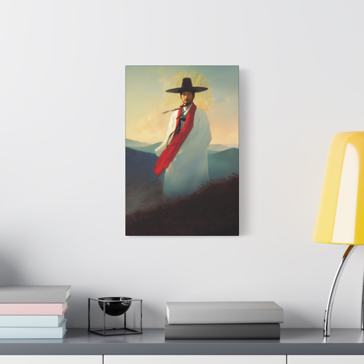 Saint Andrew Kim Taegon - Multiple Sizes - Catholic Home art - Museum Wrapped Canvas - Sanctified Souls Print - Martyr Saint