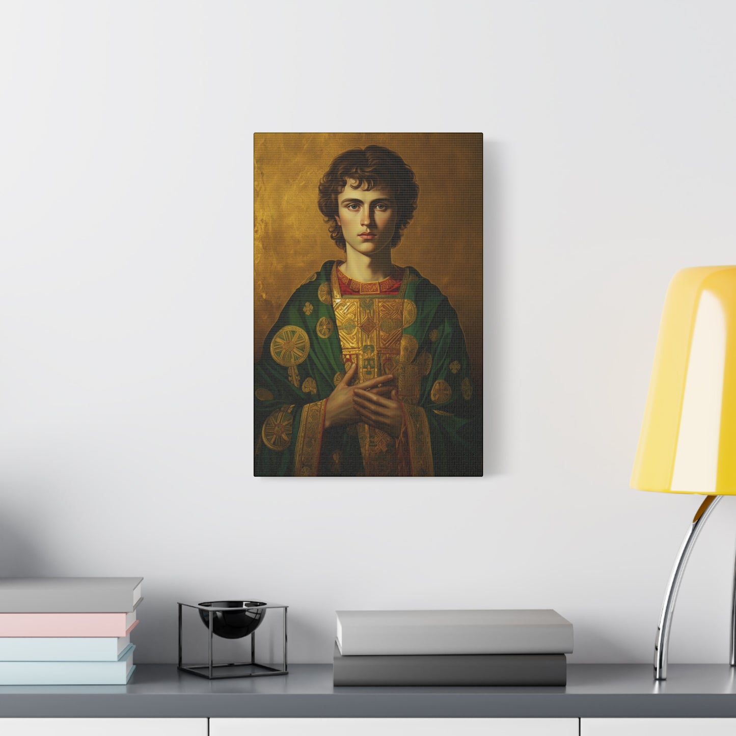 Saint Pantaleon Canvas Print - Multiple Sizes - Catholic Home art - Museum Wrapped Canvas - Sanctified Souls Print