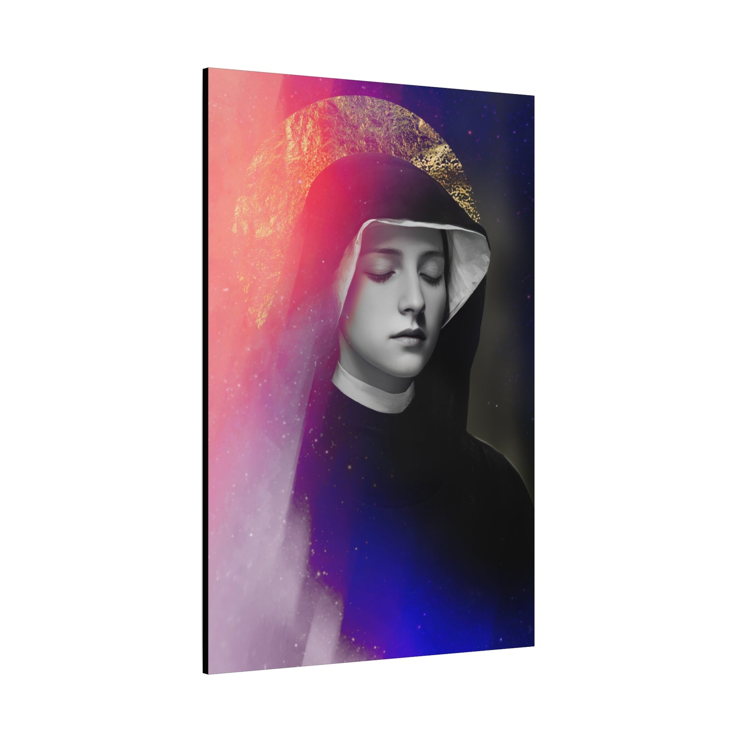 Saint Faustina Kowalska - Museum Wrapped Canvas - Sanctified Souls Print - Religious Art for your Home