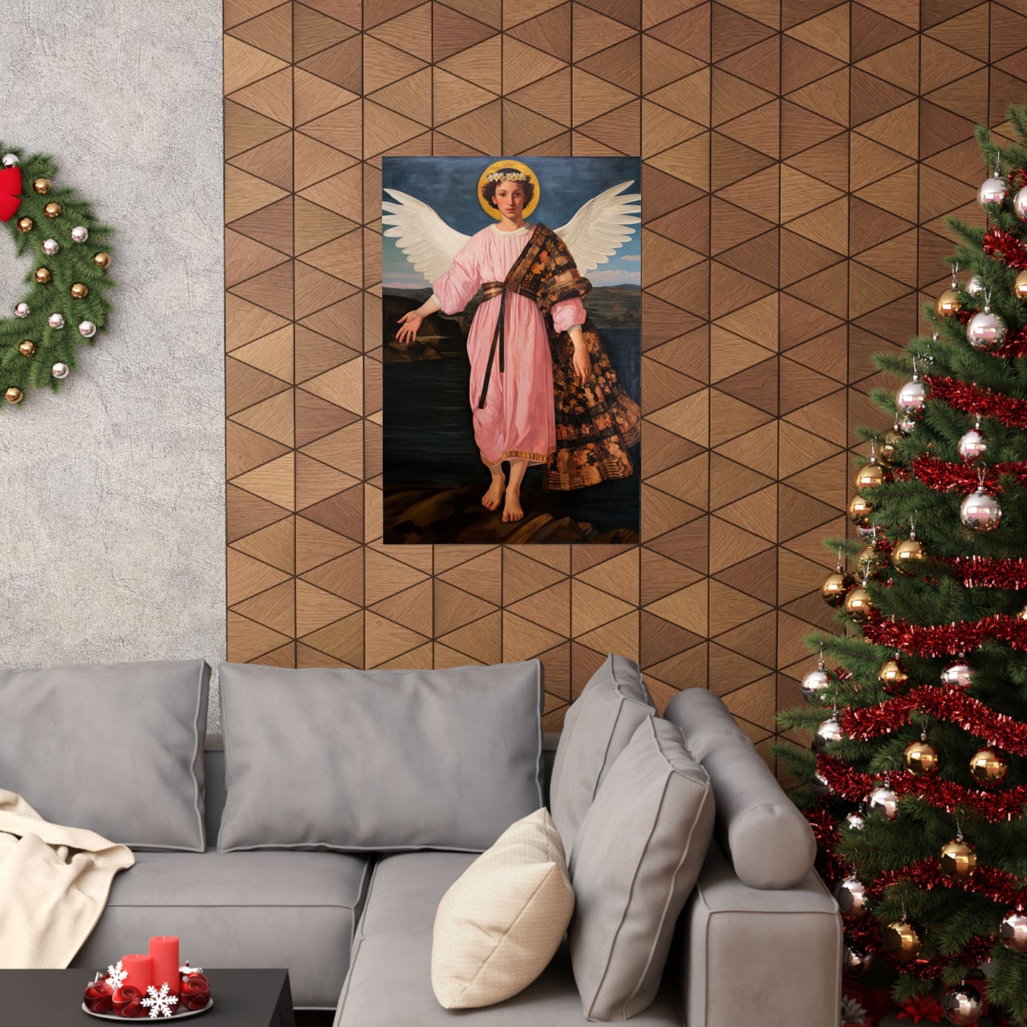 Saint Raphael the Archangel - Sanctified Souls Print - Multiple Sizes - Premium Matte Vertical Posters