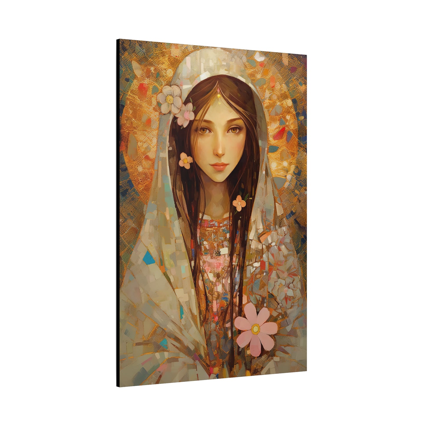 Saint Maria Goretti - Museum Wrapped Canvas - Sanctified Souls Print - Religious Art for your Home