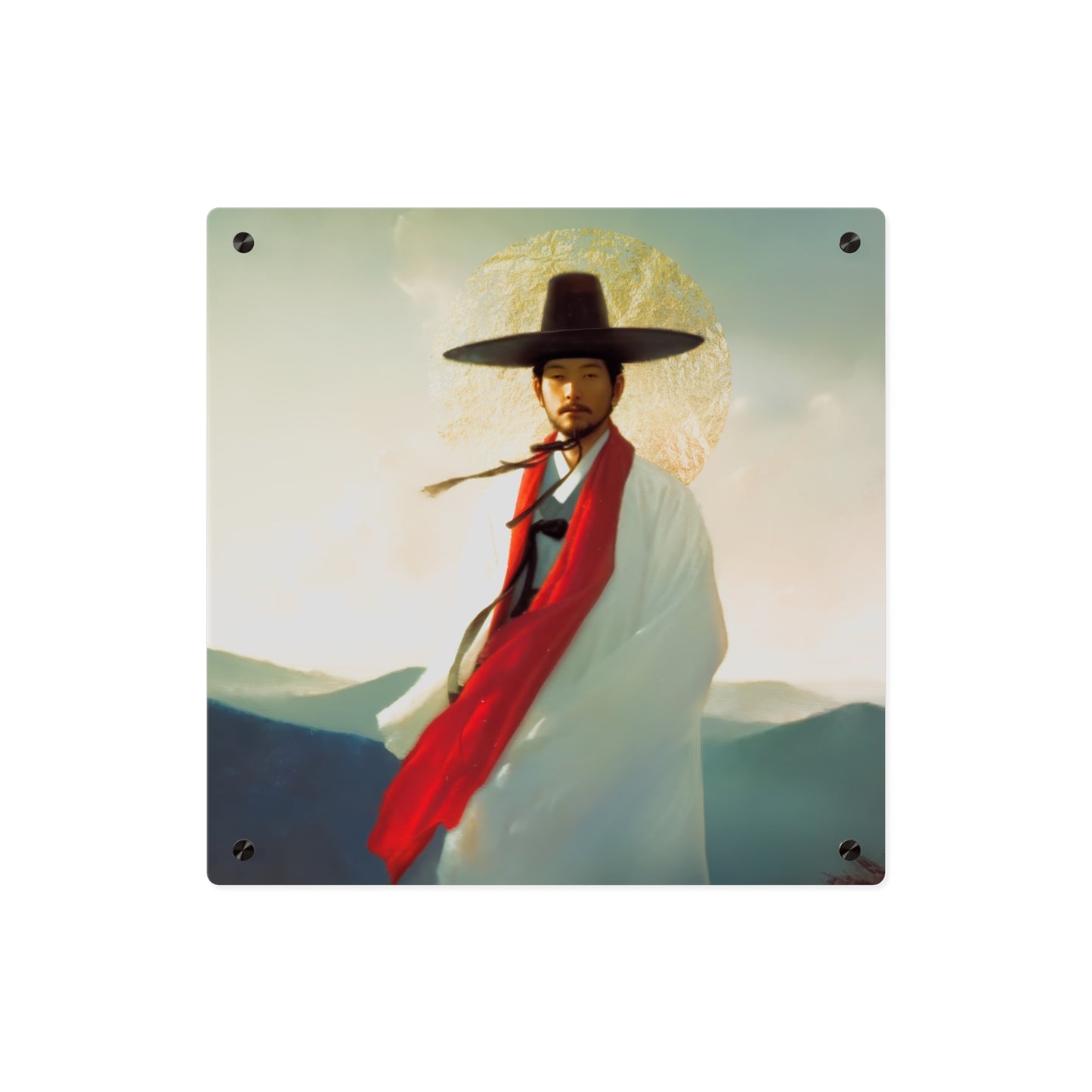Saint Andrew Kim Taegon Wall Art Panel - Ready to Hang Acrylic Print - Catholic Saint Art - Patron Saint Print - Martyr of the Church Art