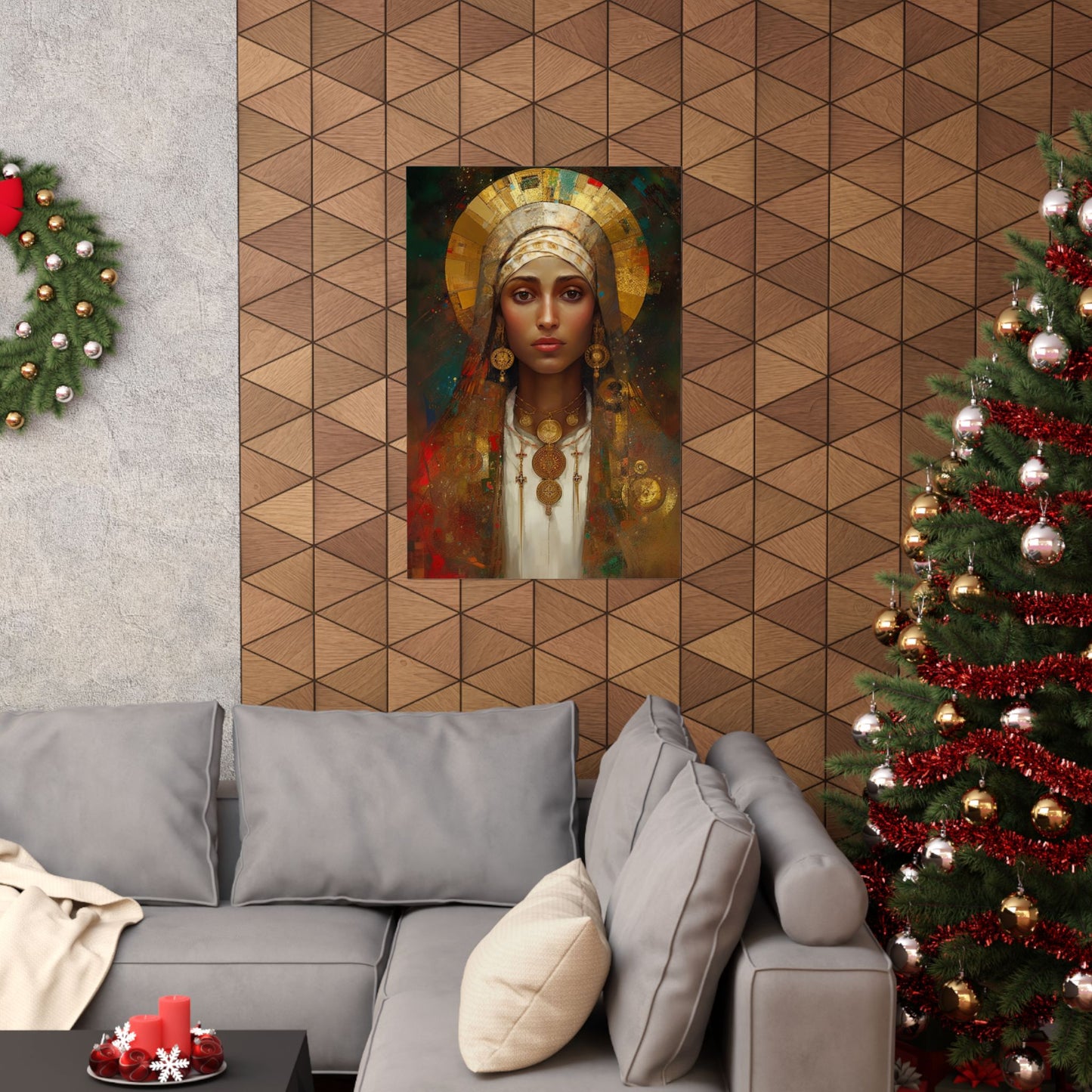 Saint Julia of Carthage - Sanctified Souls Print - Multiple Sizes - Premium Matte Vertical Posters