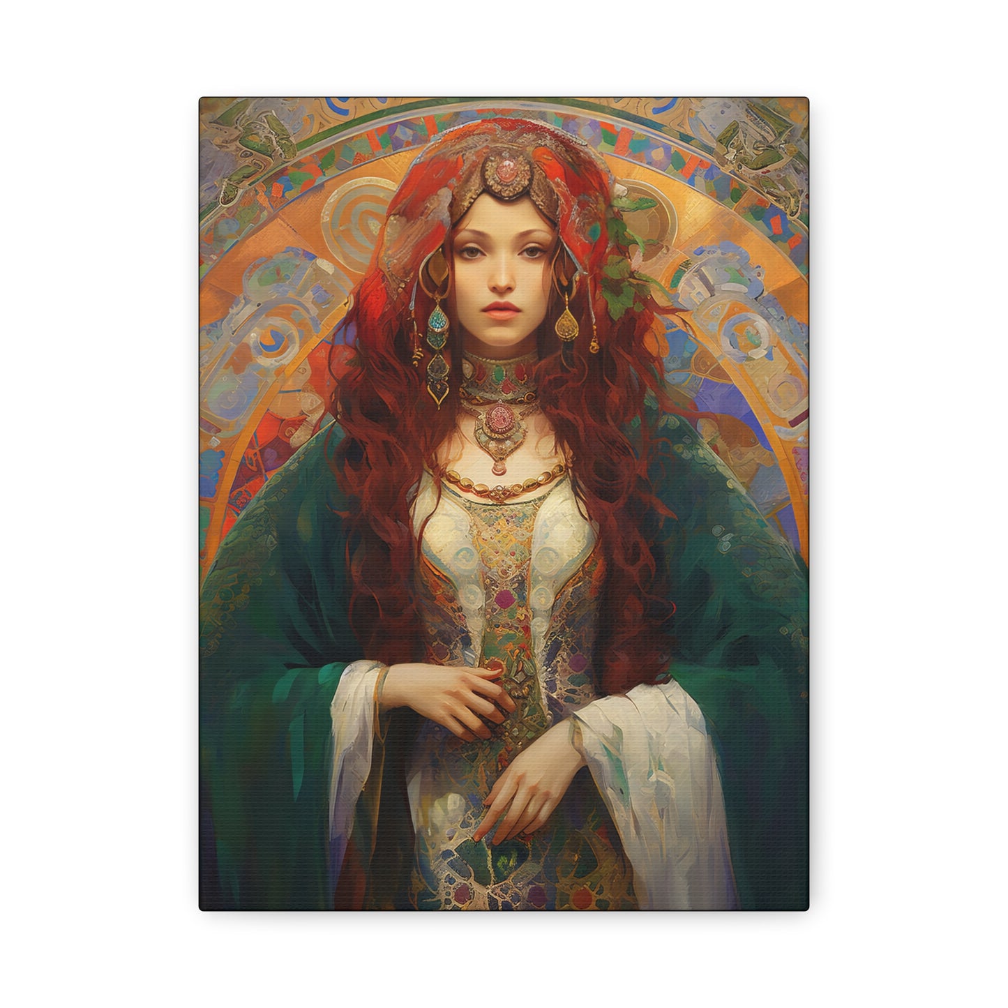 Saint Margaret of Antioch - Museum Wrapped Canvas - Sanctified Souls Print