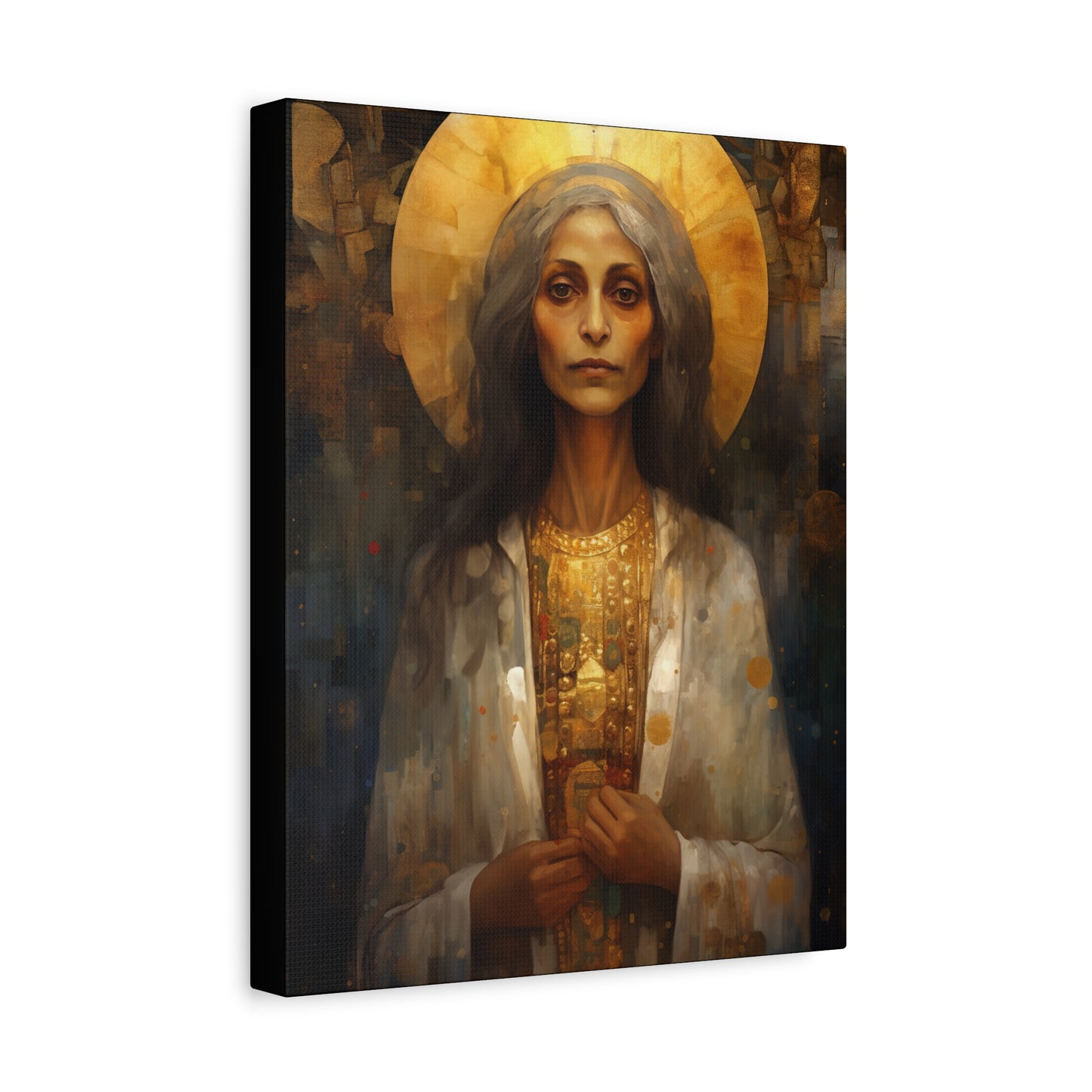 Saint Mary of Egypt - Museum Wrapped Canvas - Sanctified Souls Print - Religious Art for your Home
