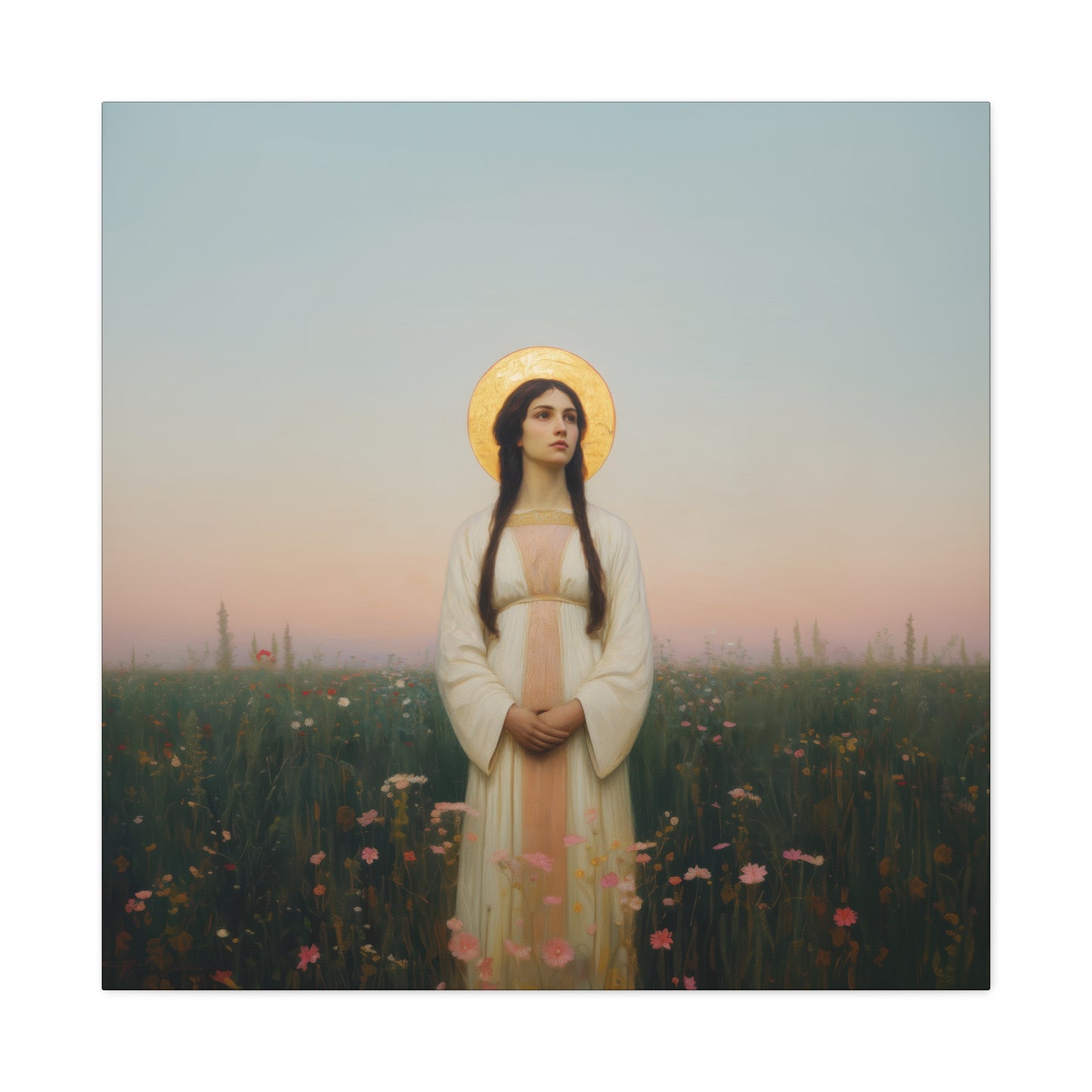 Saint Sabina- Museum Wrapped Canvas - Sanctified Souls Print - Religious Art for your Home - Catholic Patron Saint Art