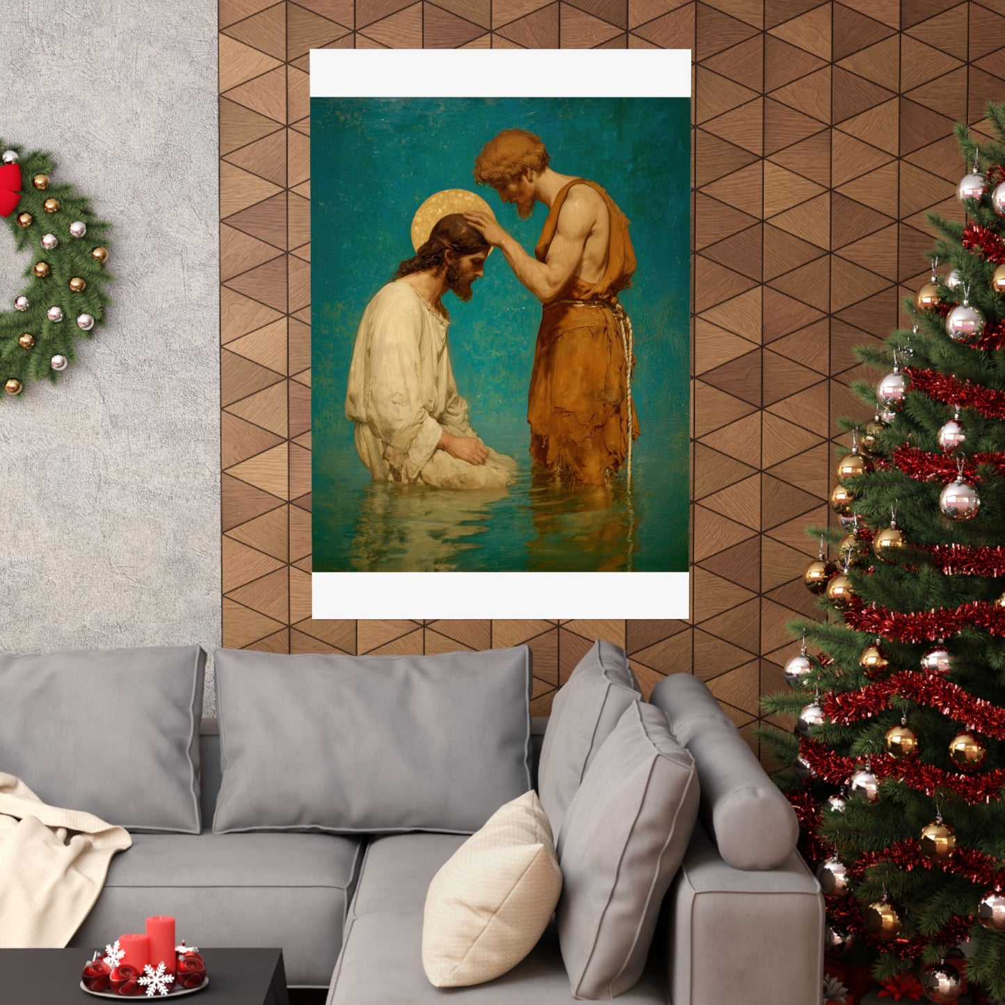 Saint John the Baptist, The Prophet and the Promise - Sanctified Souls Print - Multiple Sizes - Premium Matte Vertical Posters