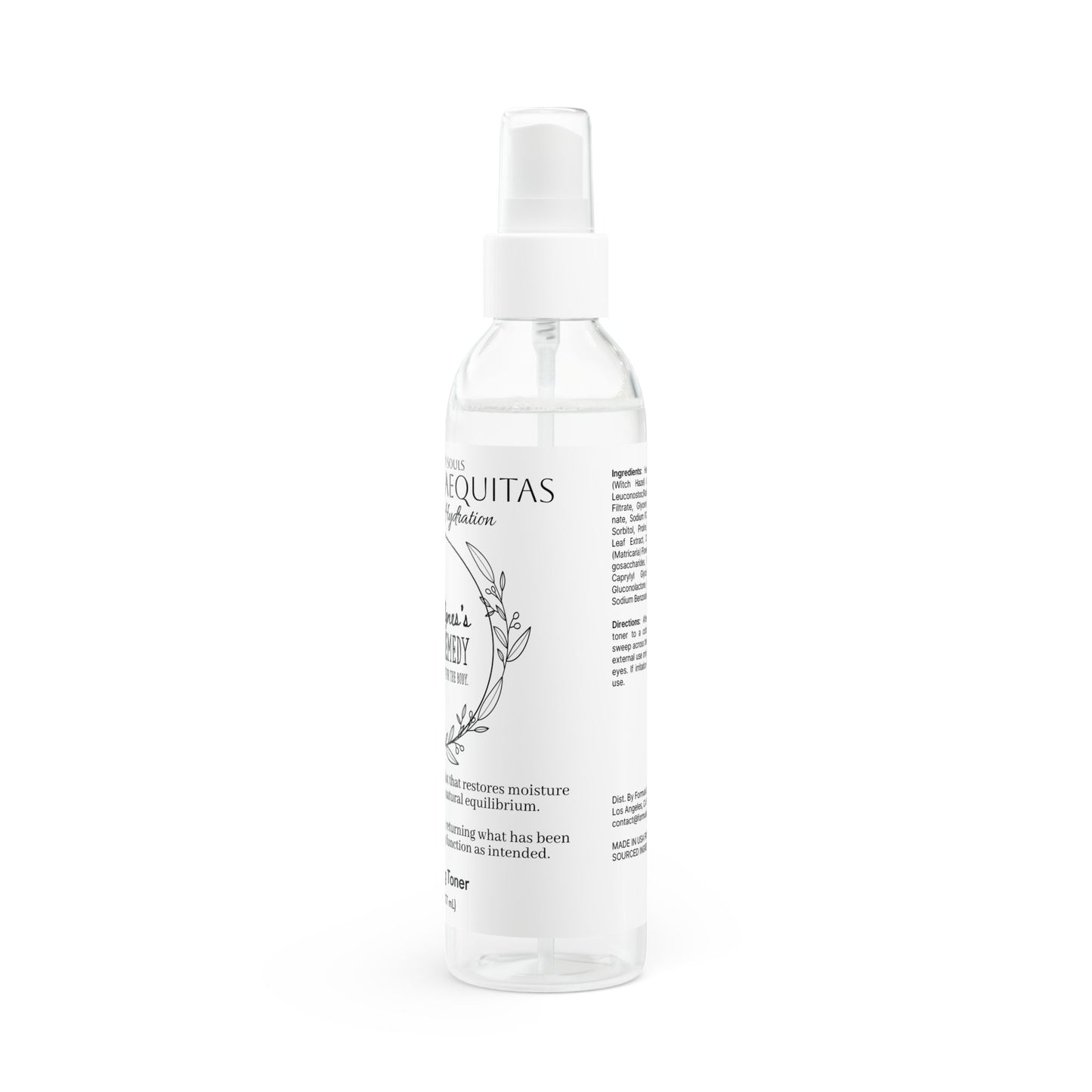 Saint Agnes's Rule & Remedy - Balance · Aequitas - Measured Hydration - Hydrating Toner, 6 fl. oz. (177 ml)