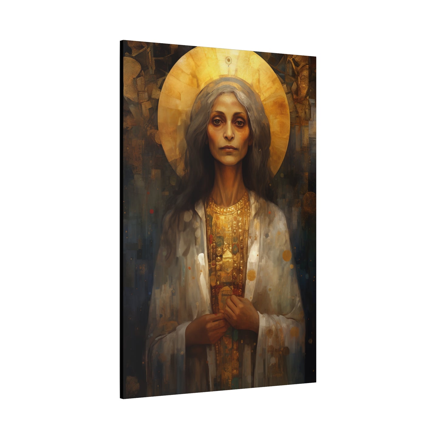 Saint Mary of Egypt - Museum Wrapped Canvas - Sanctified Souls Print - Religious Art for your Home