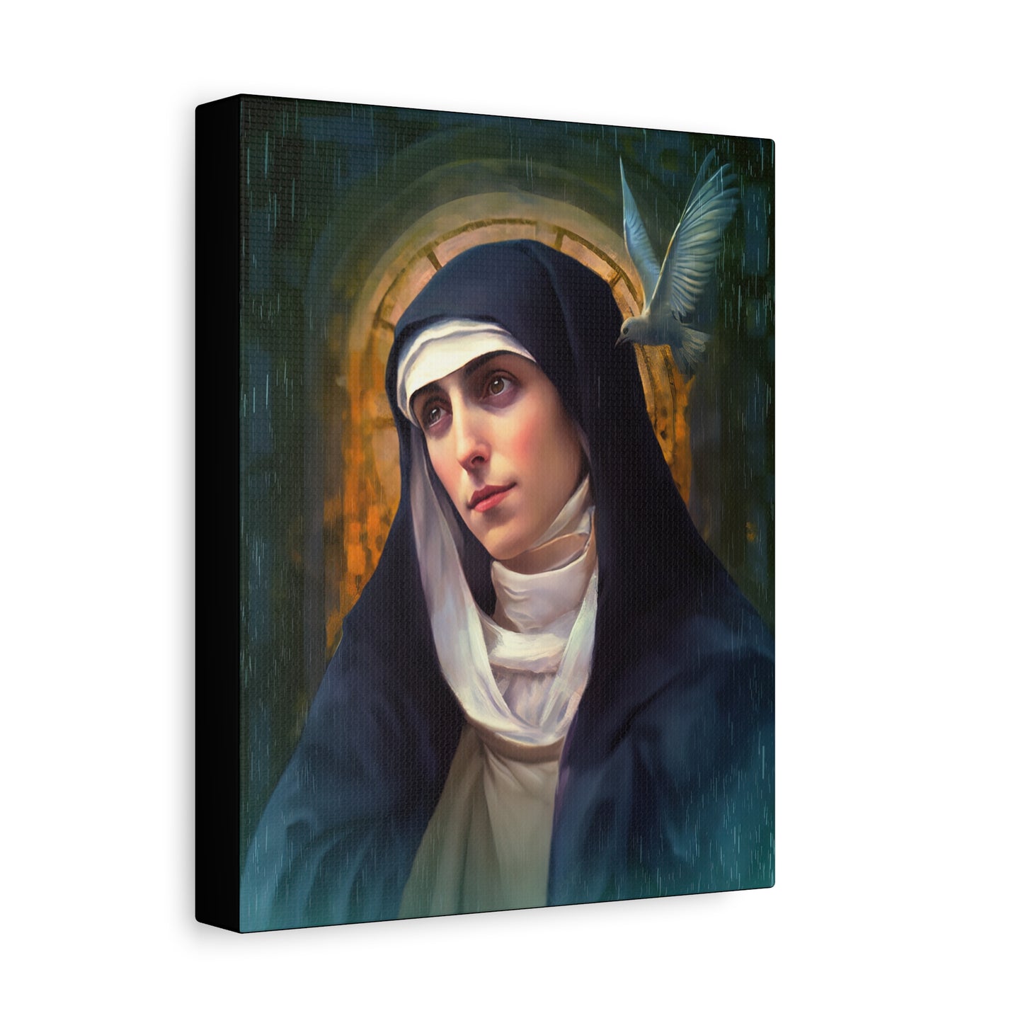 Saint Teresa of Avila - Museum Wrapped Canvas - Sanctified Souls Print - Religious Art for your Home