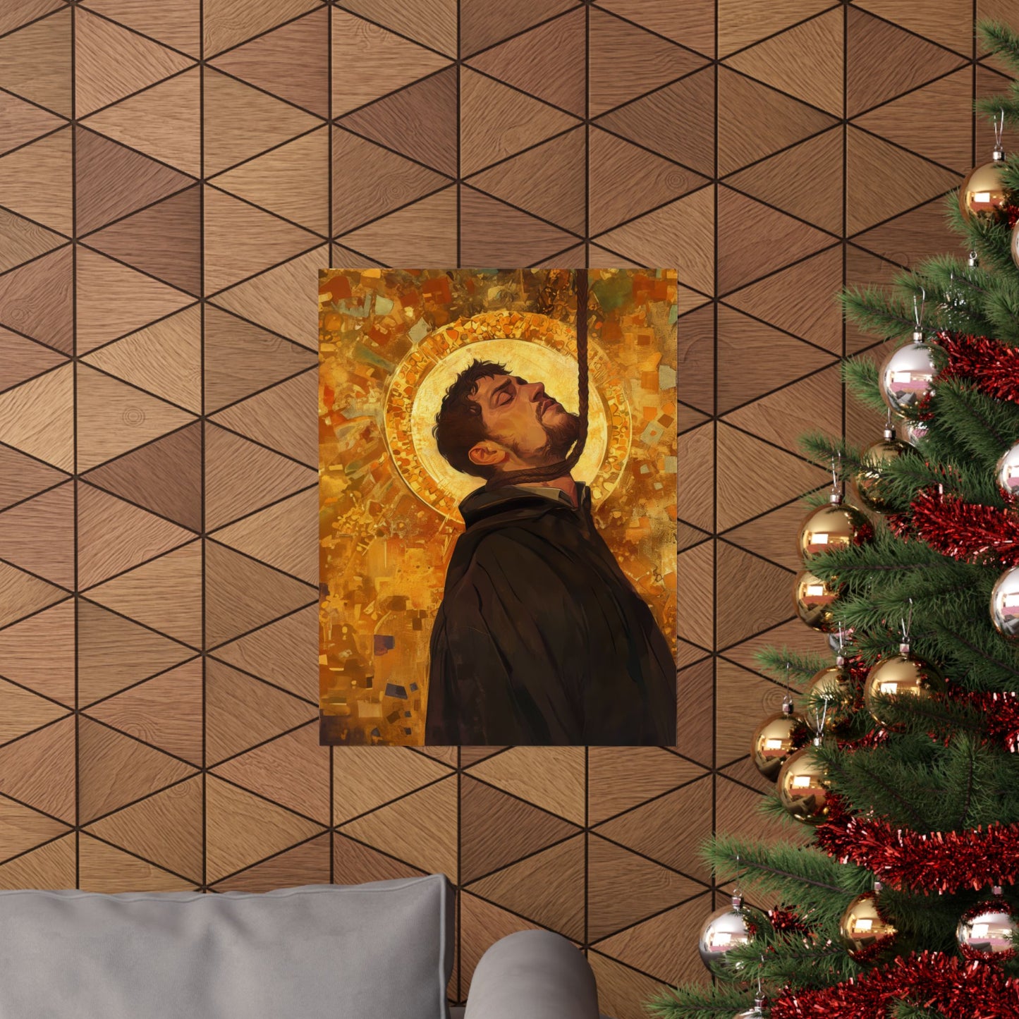 Saint John Ogilvie Poster Print - Sanctified Souls Print - Multiple Sizes - Premium Posters - Catholic Art for your home