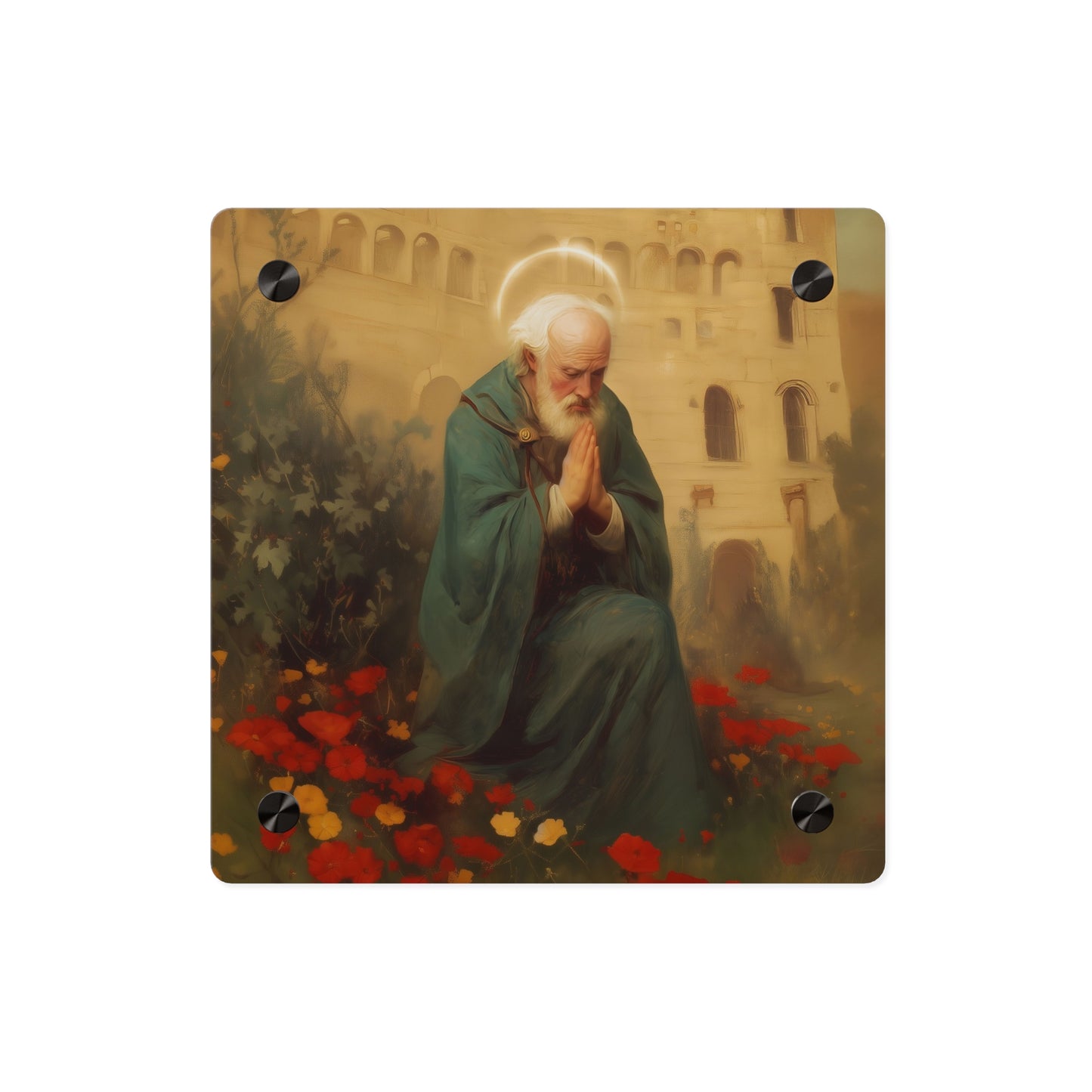 Saint Cyprian Wall Art Panel - Ready to Hang Acrylic Print - Catholic Saint Art - Patron Saint Print - Martyr Art